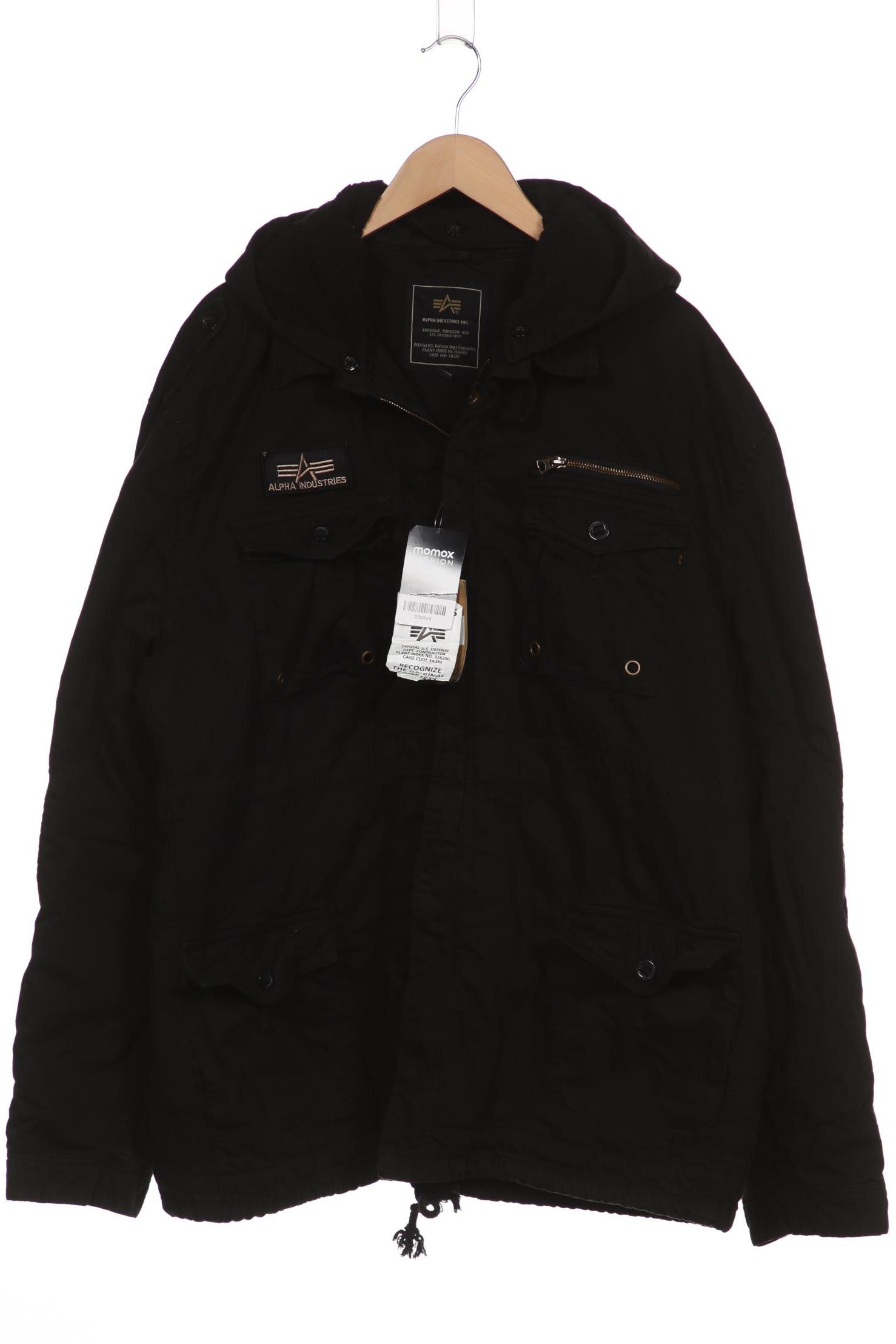 

Alpha industries Herren Jacke, schwarz, Gr. 60