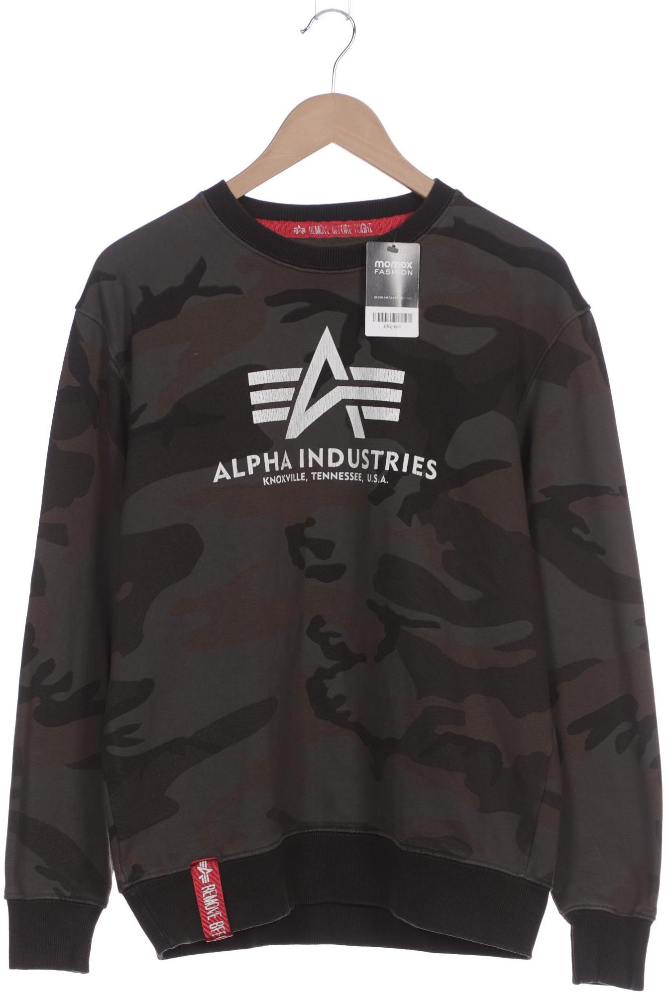 

Alpha industries Herren Sweatshirt, grau, Gr. 48