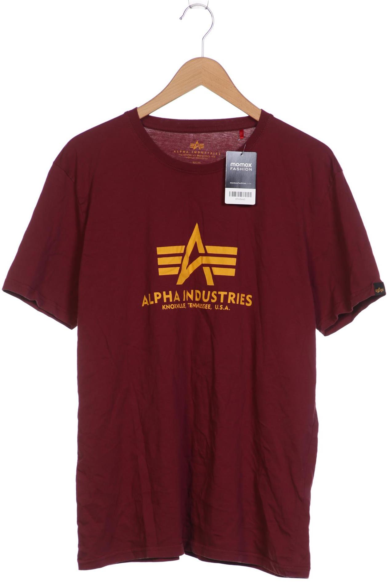 

Alpha industries Herren T-Shirt, bordeaux