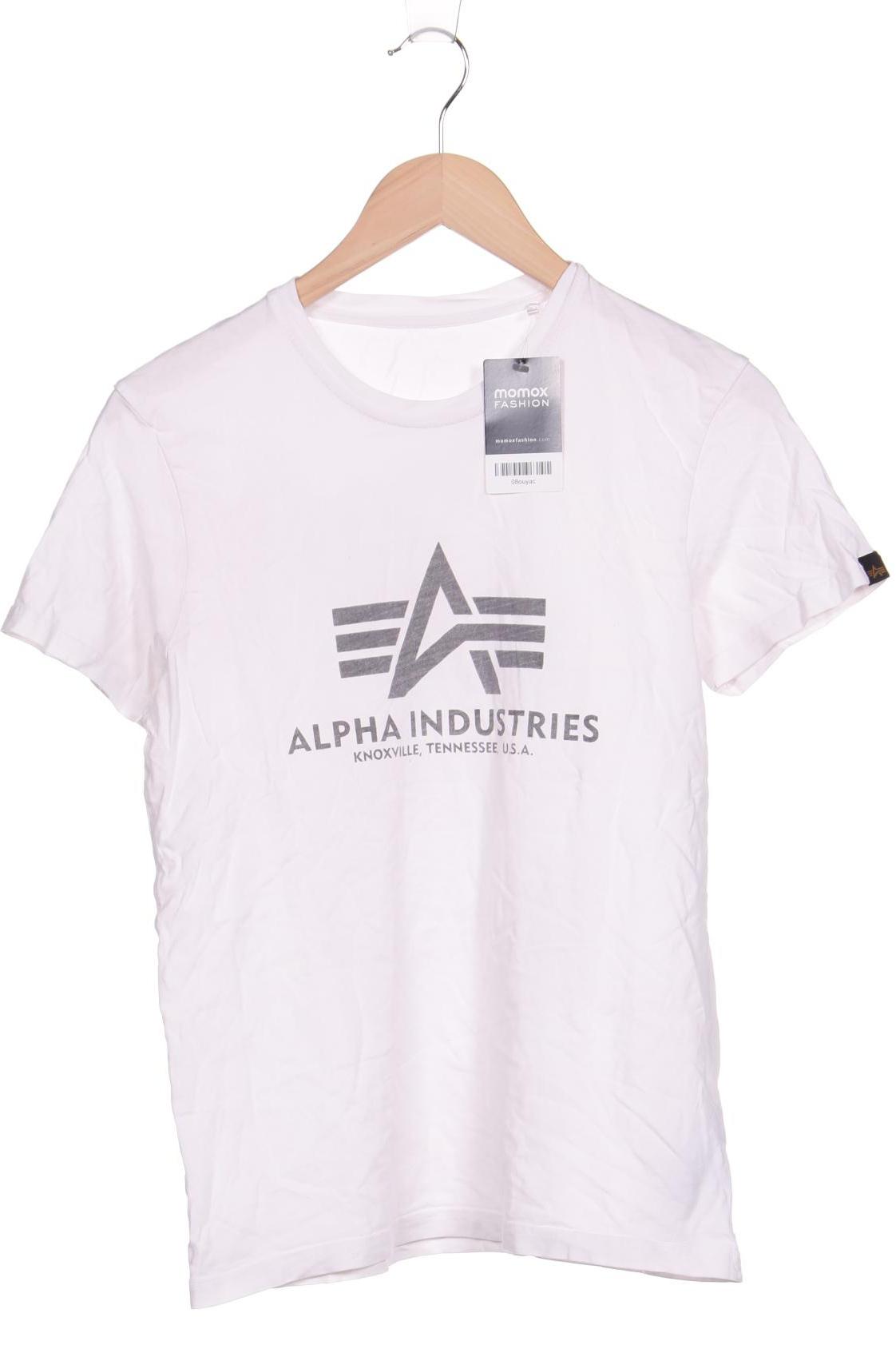 

Alpha industries Herren T-Shirt, weiß