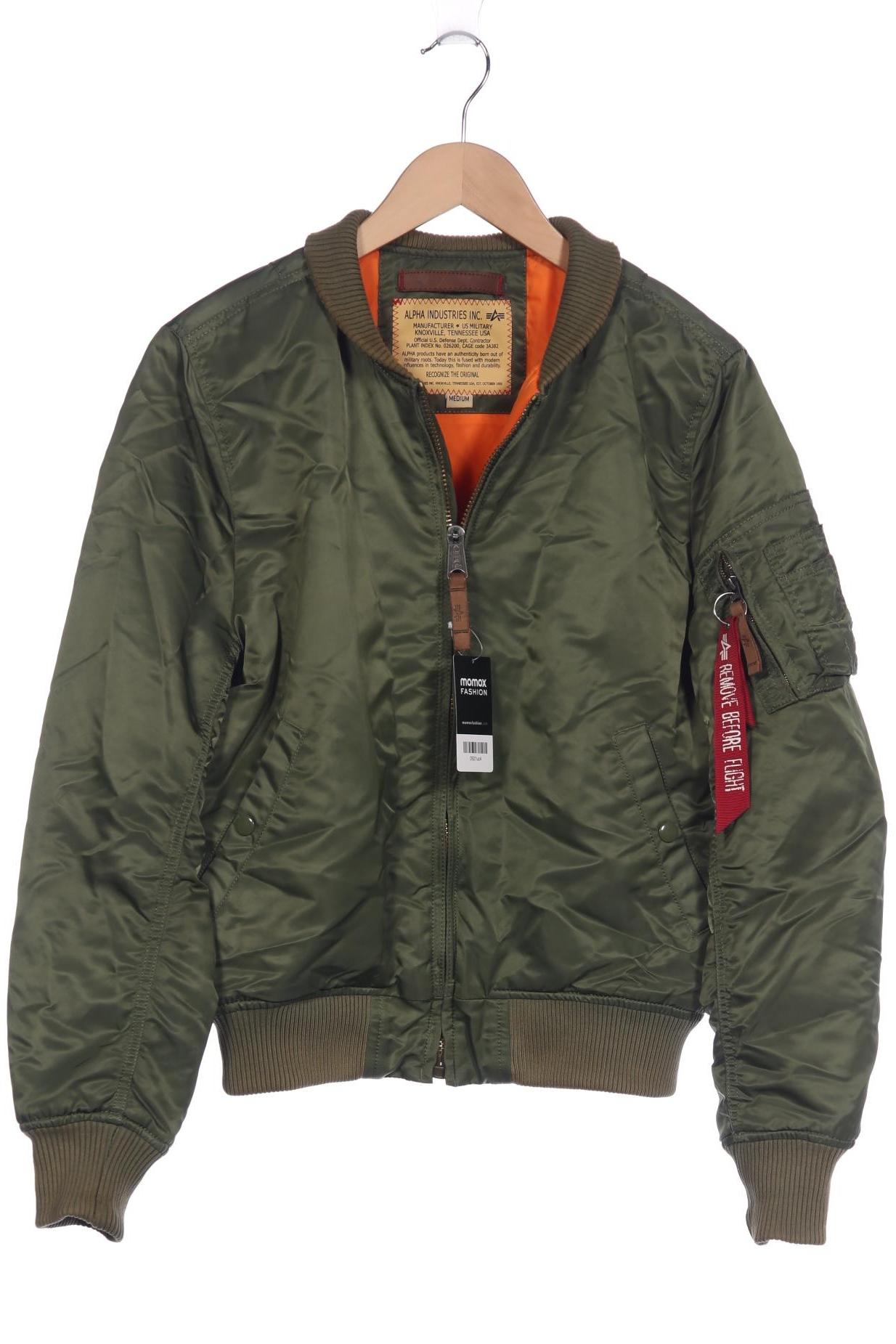 

Alpha industries Herren Jacke, grün, Gr. 48