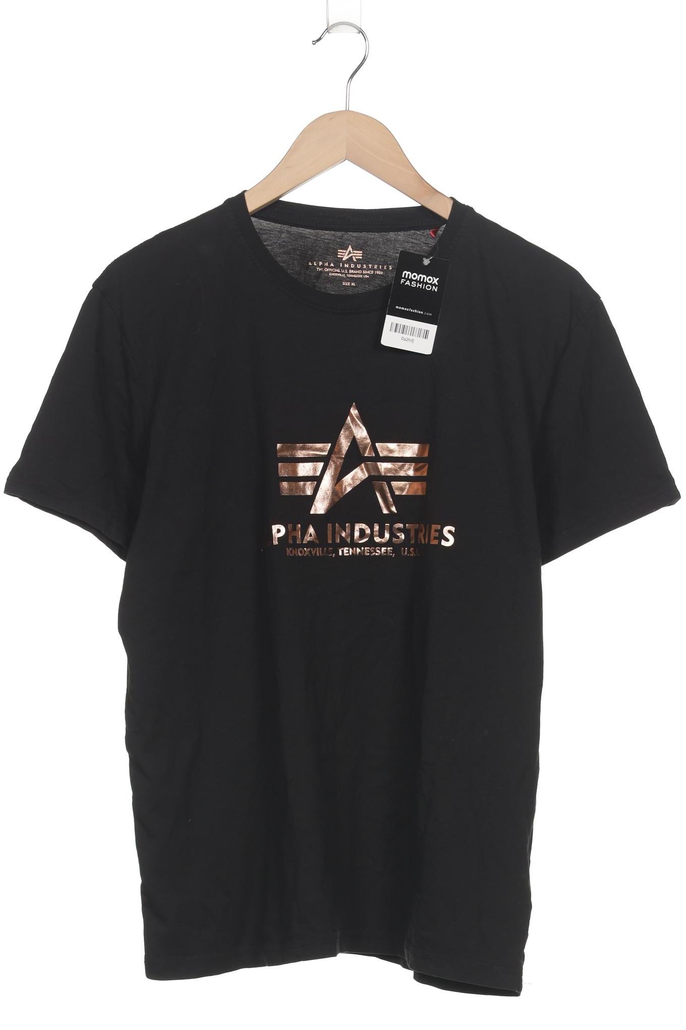 

Alpha industries Herren T-Shirt, schwarz, Gr. 54