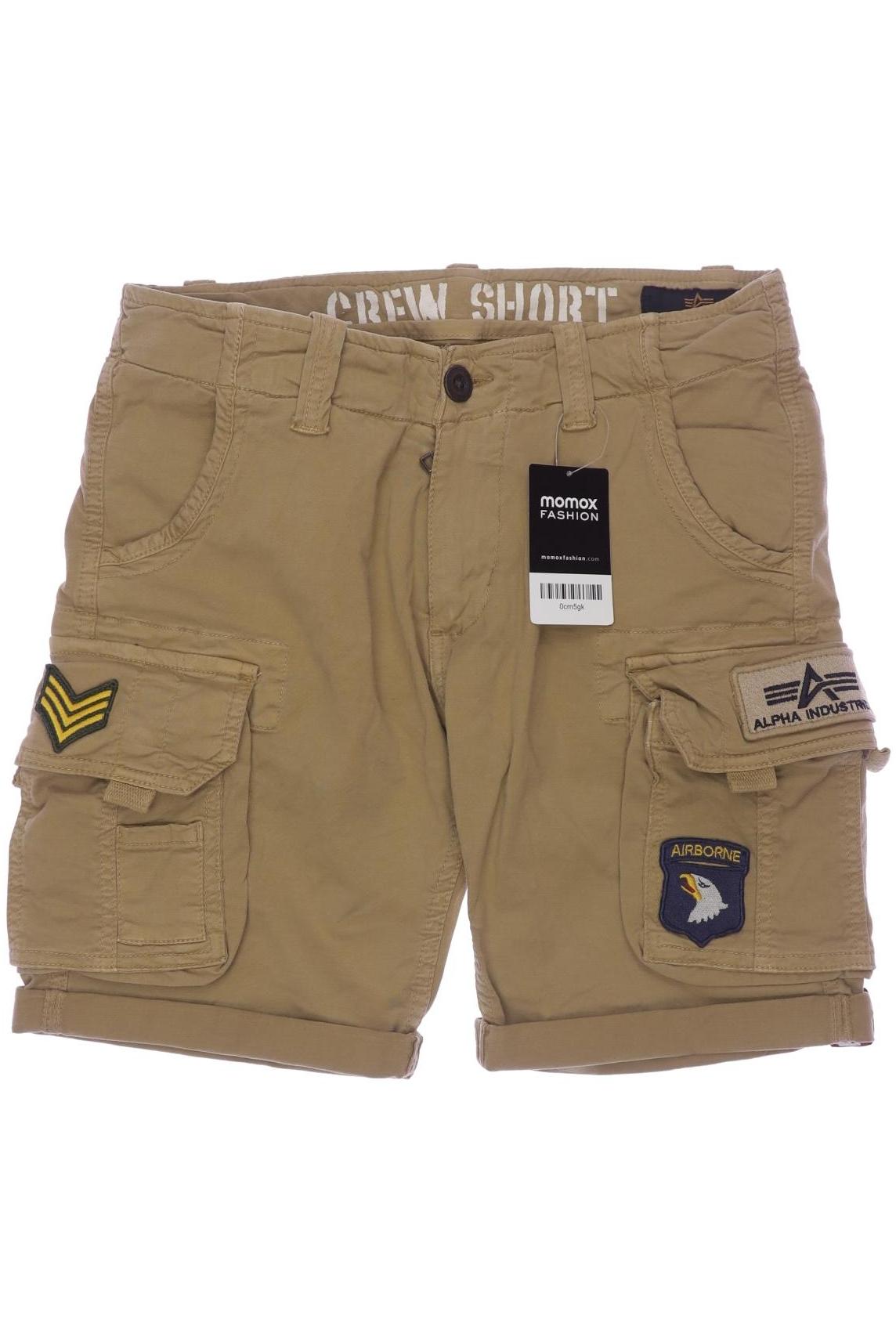 

Alpha industries Herren Shorts, beige, Gr. 28