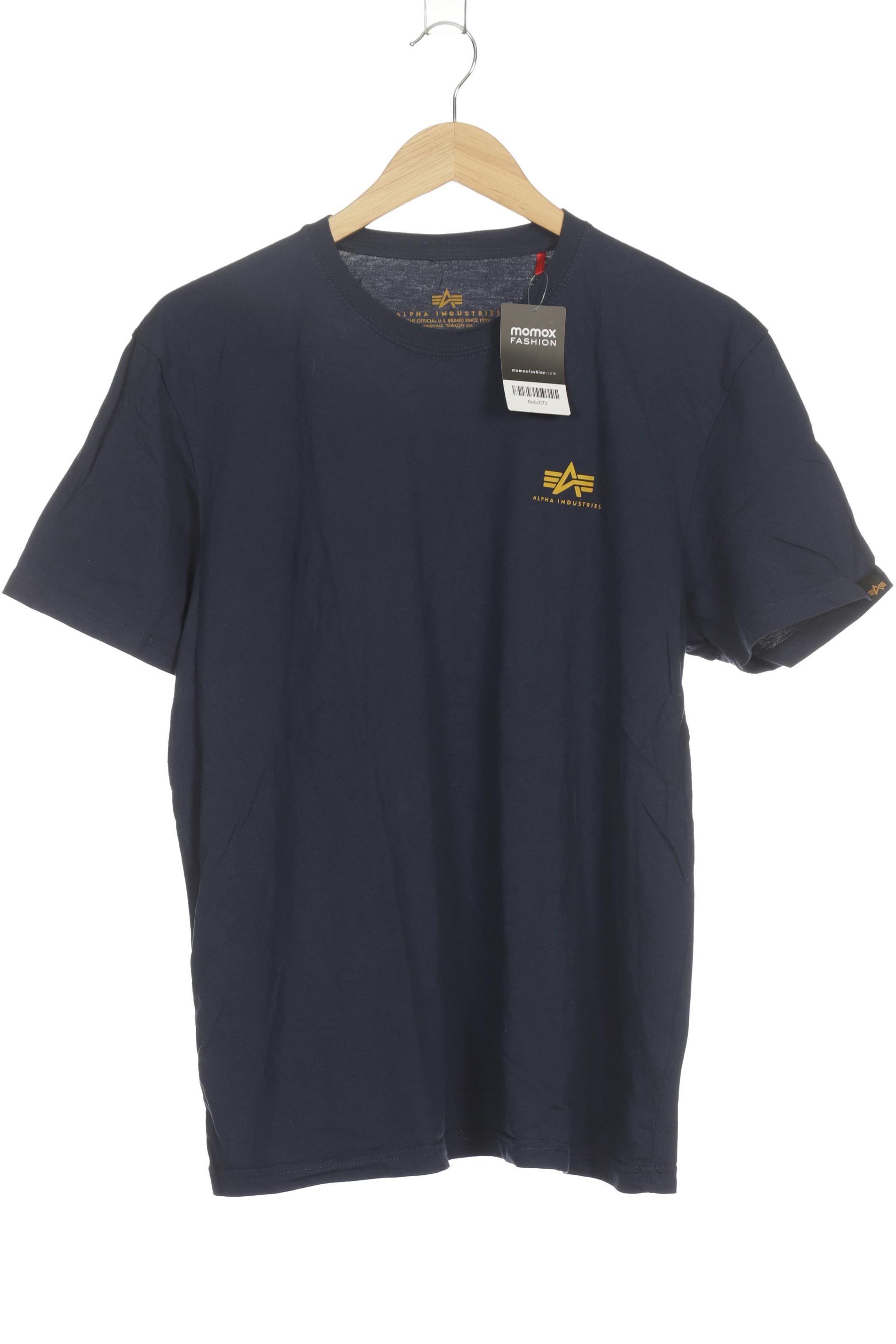 

Alpha industries Herren T-Shirt, blau, Gr. 54