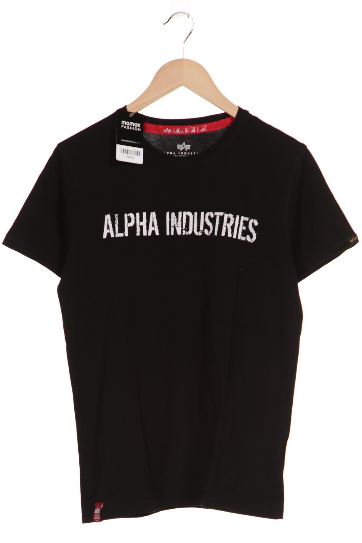 

Alpha industries Herren T-Shirt, schwarz