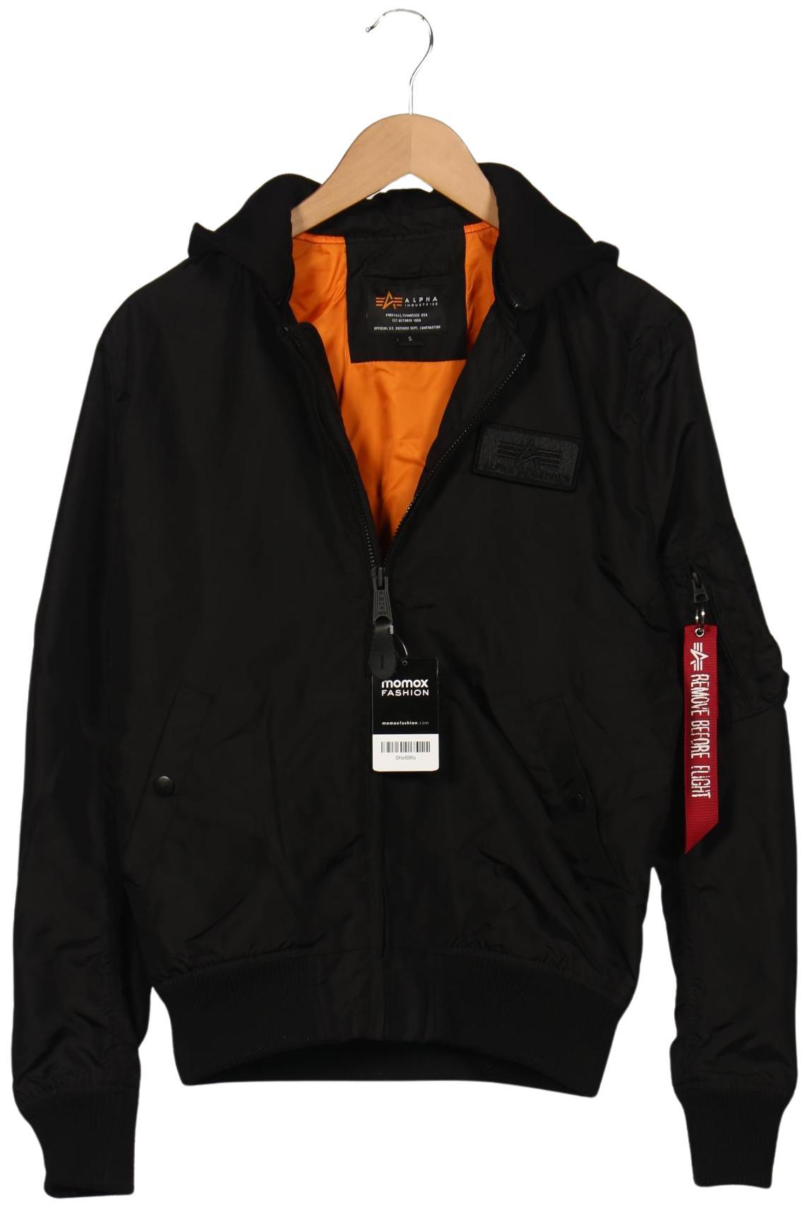 

Alpha industries Herren Jacke, schwarz, Gr. 46