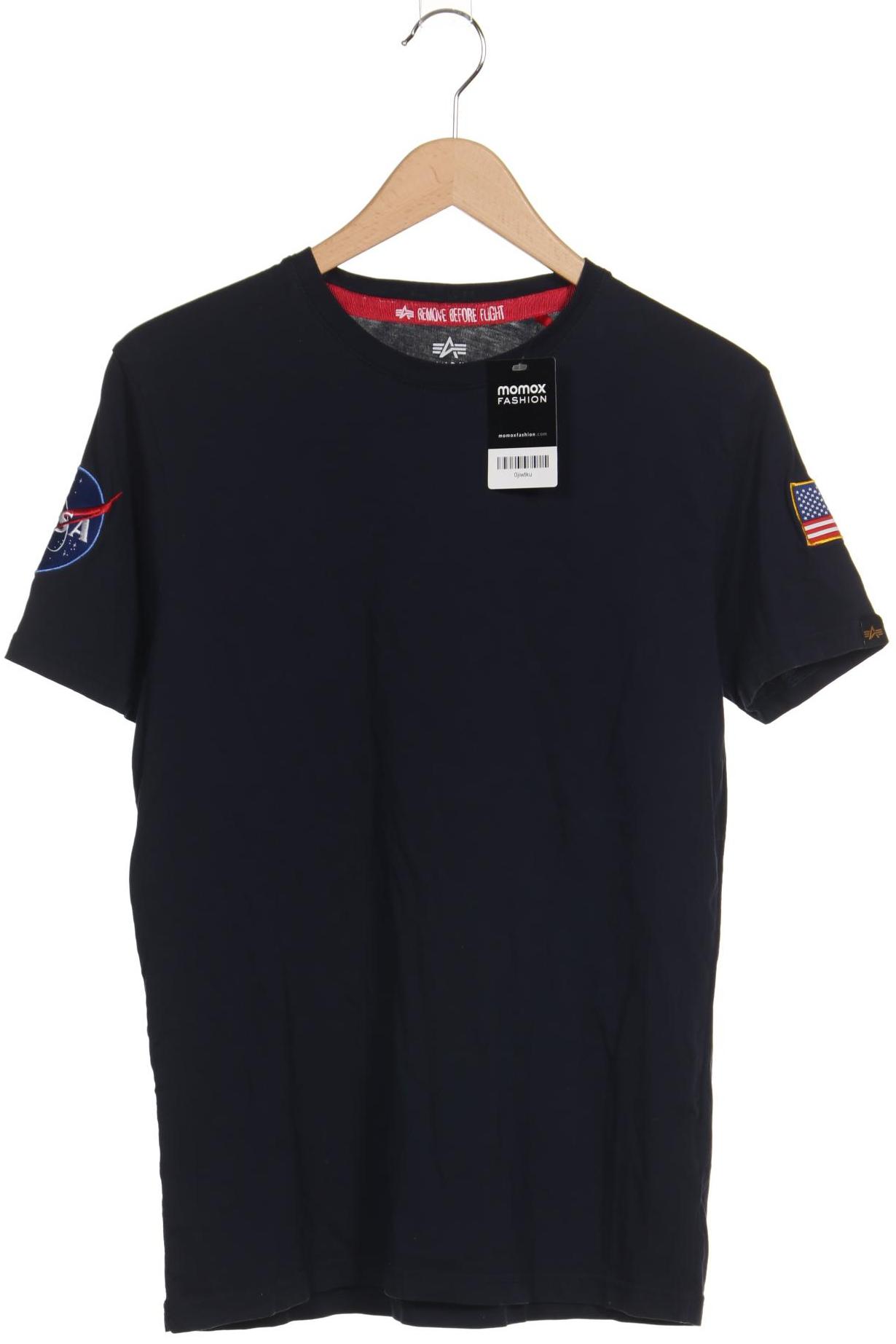 

Alpha industries Herren T-Shirt, marineblau, Gr. 48
