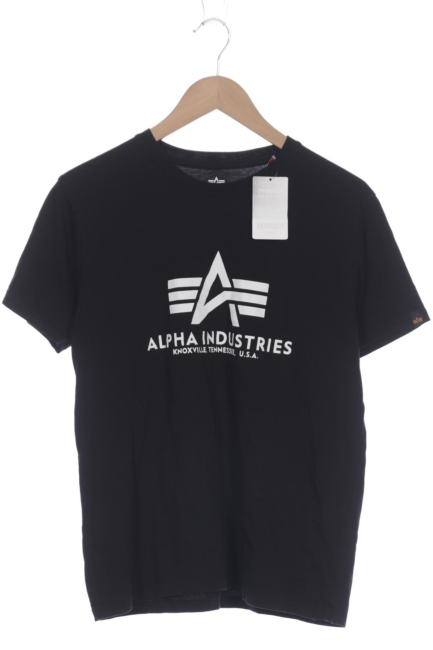 

Alpha industries Herren T-Shirt, schwarz, Gr. 48