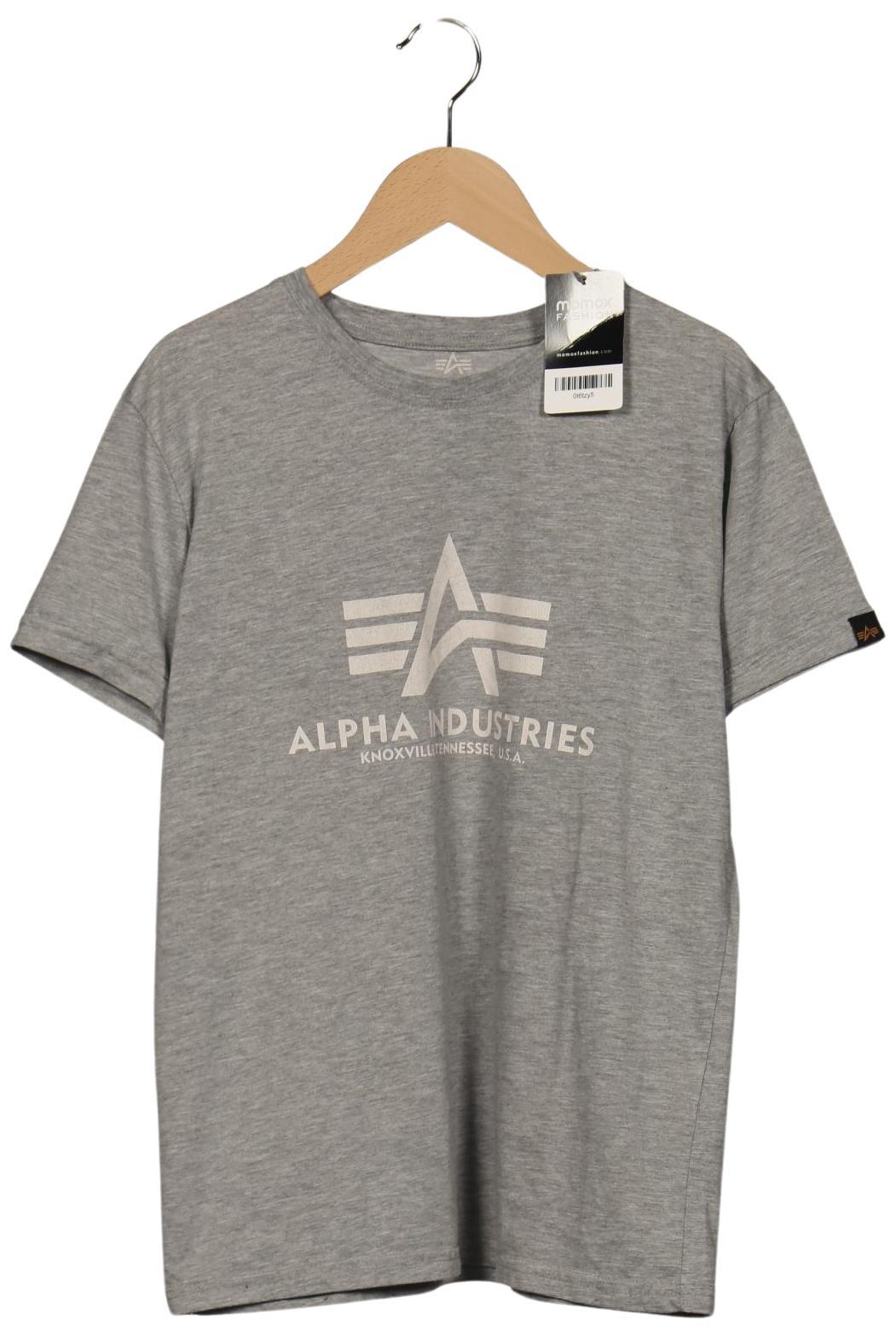 

Alpha industries Herren T-Shirt, grau, Gr. 46