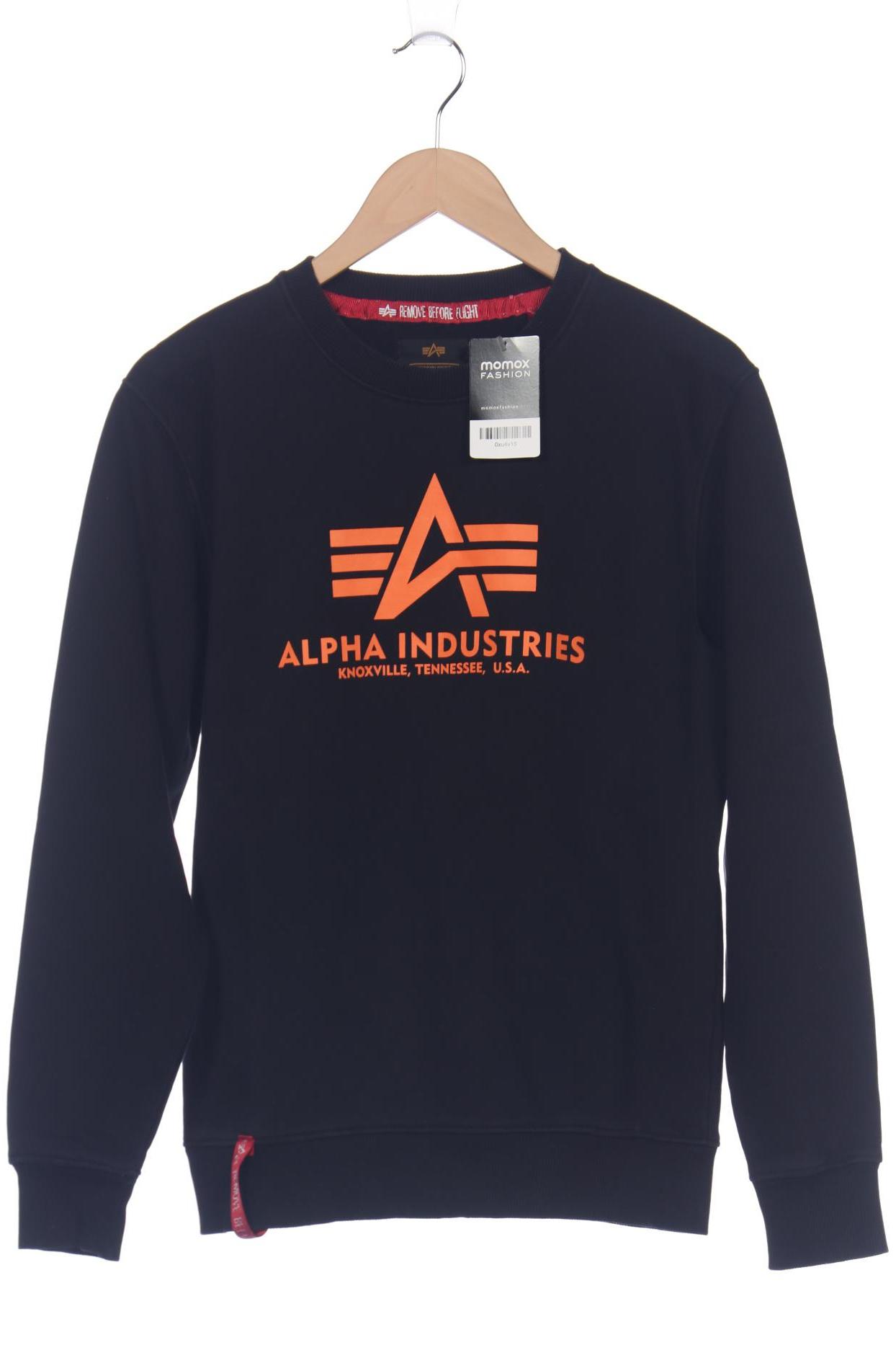 

Alpha industries Herren Sweatshirt, schwarz, Gr. 48