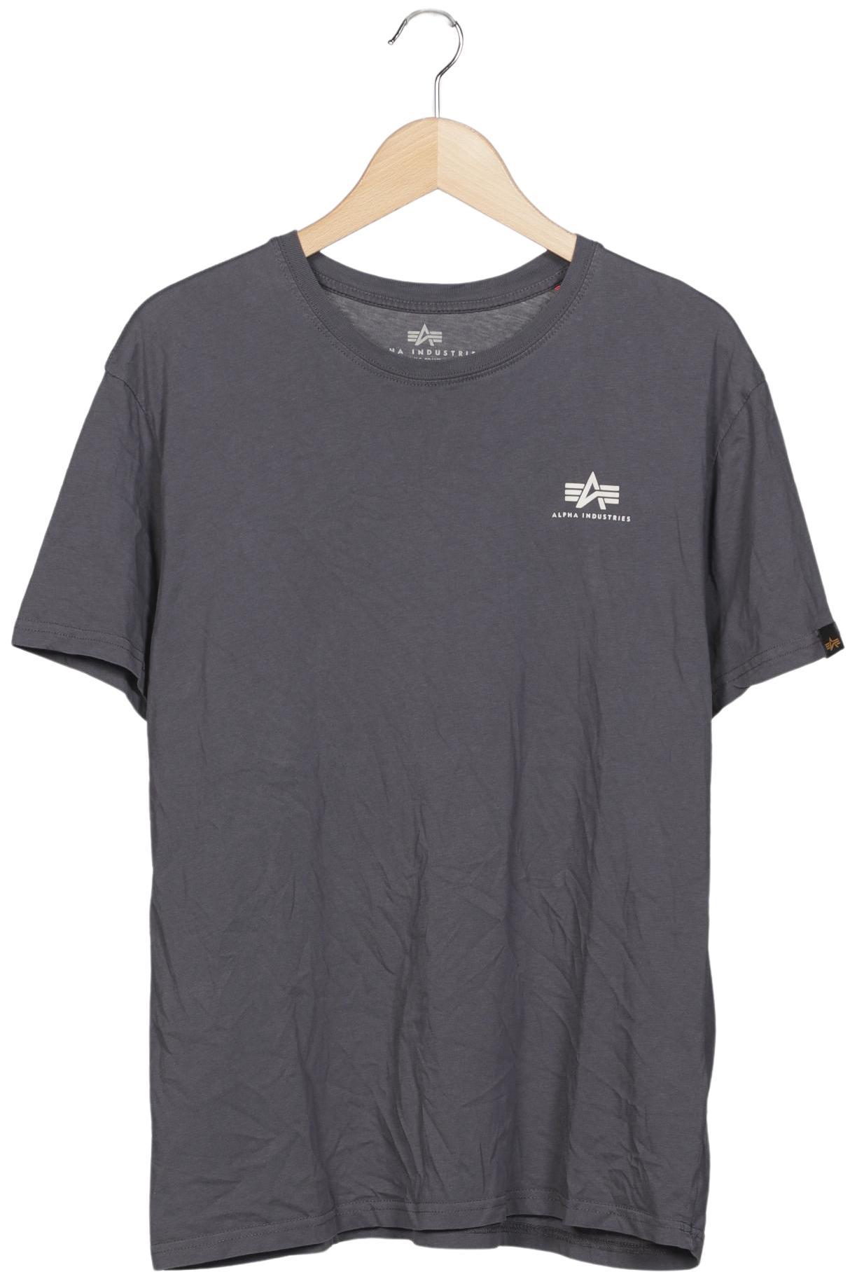 

Alpha industries Herren T-Shirt, grau, Gr. 52