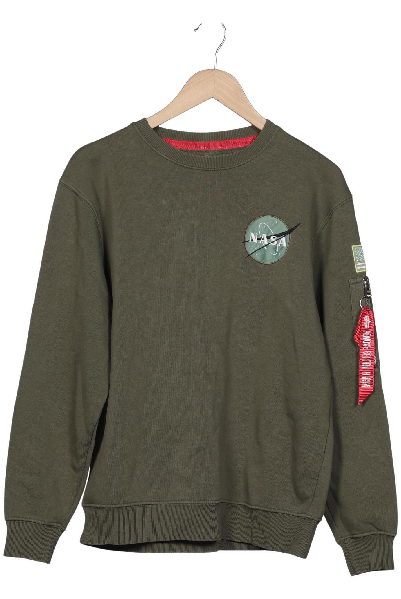 

Alpha industries Herren Sweatshirt, grün, Gr. 48