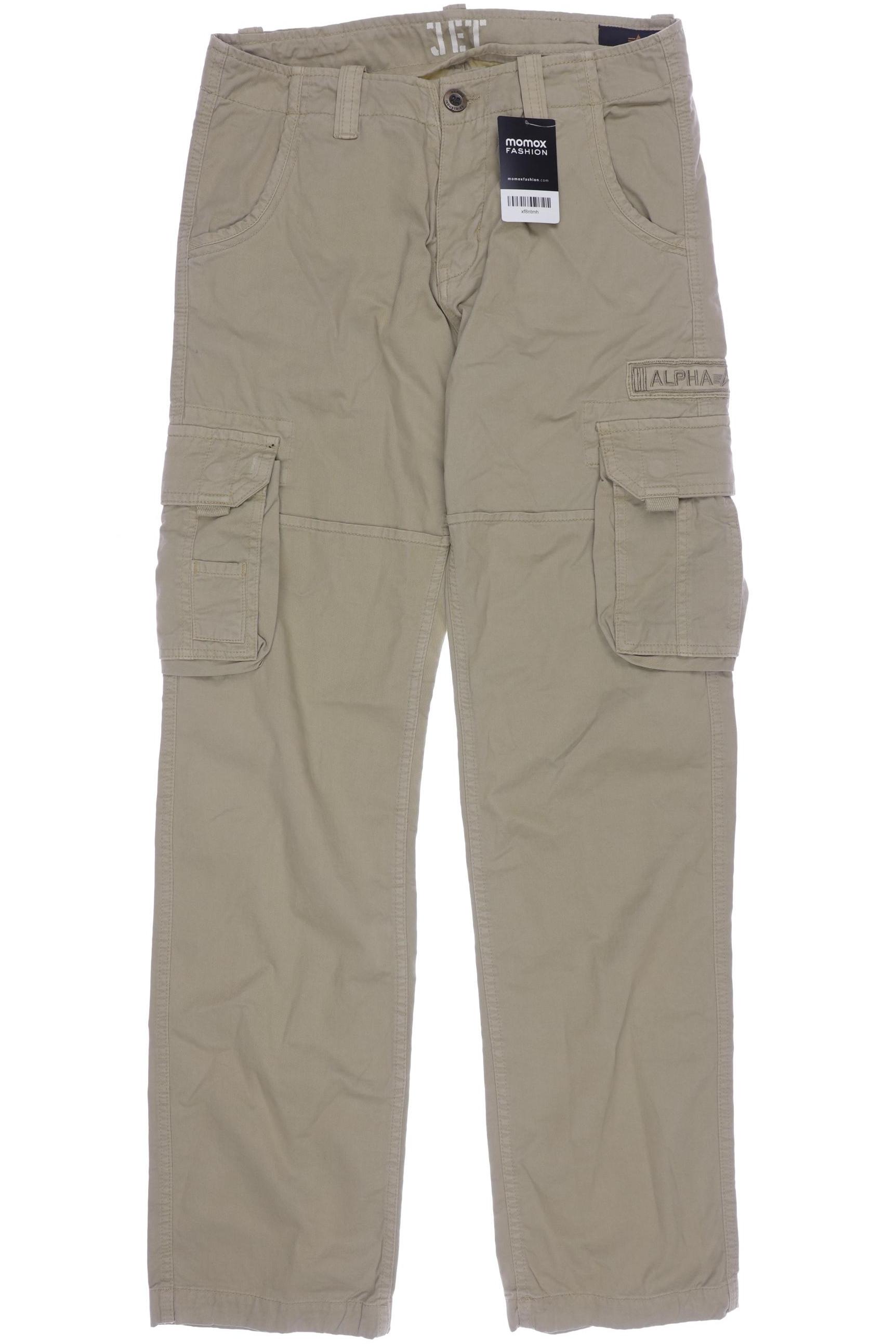 

Alpha industries Herren Stoffhose, beige, Gr. 30