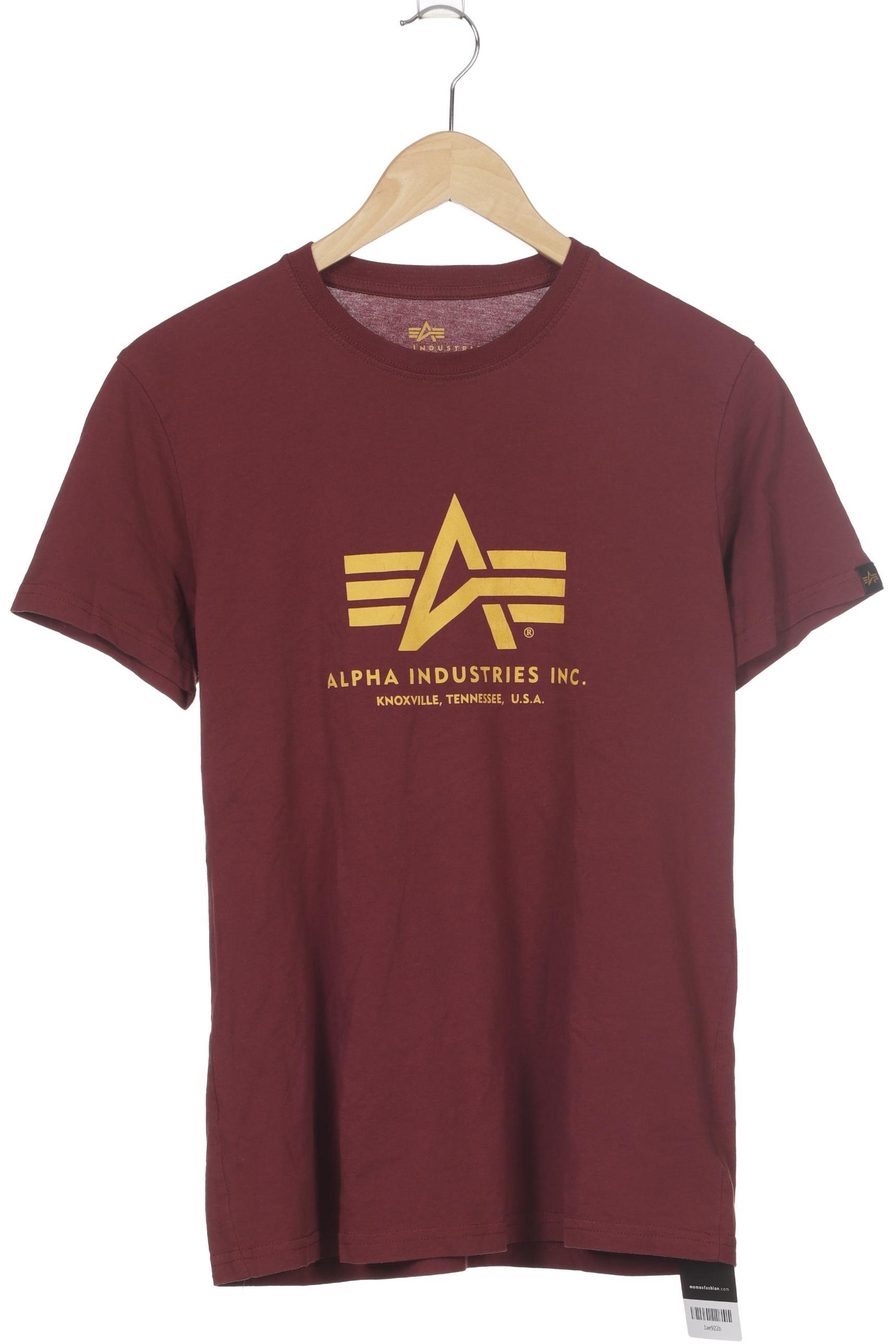 

Alpha industries Herren T-Shirt, rot, Gr. 46