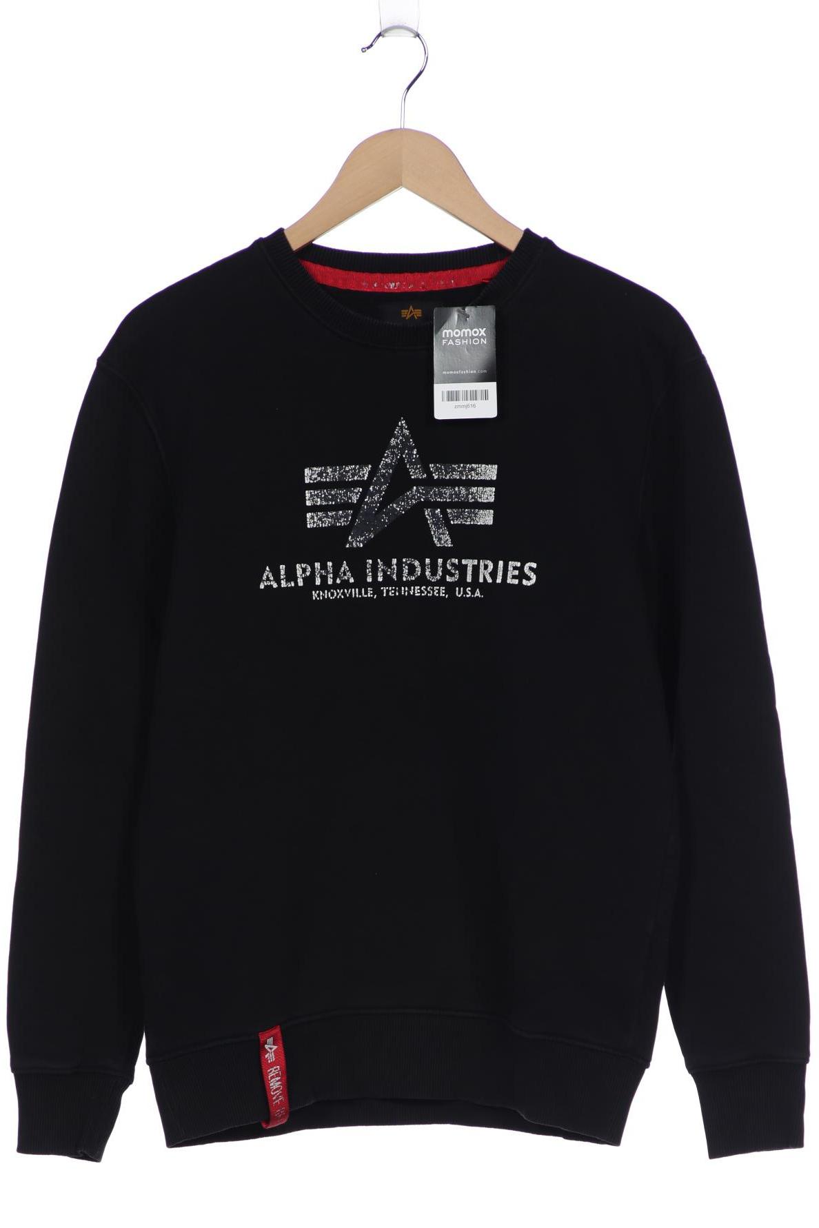 

Alpha industries Herren Sweatshirt, schwarz, Gr. 46