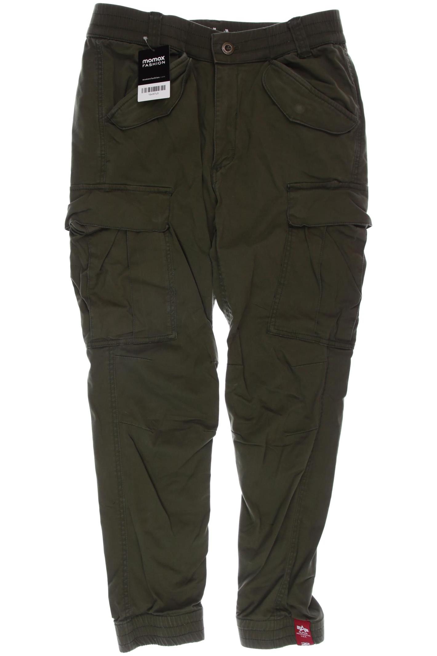 

Alpha industries Herren Stoffhose, grün