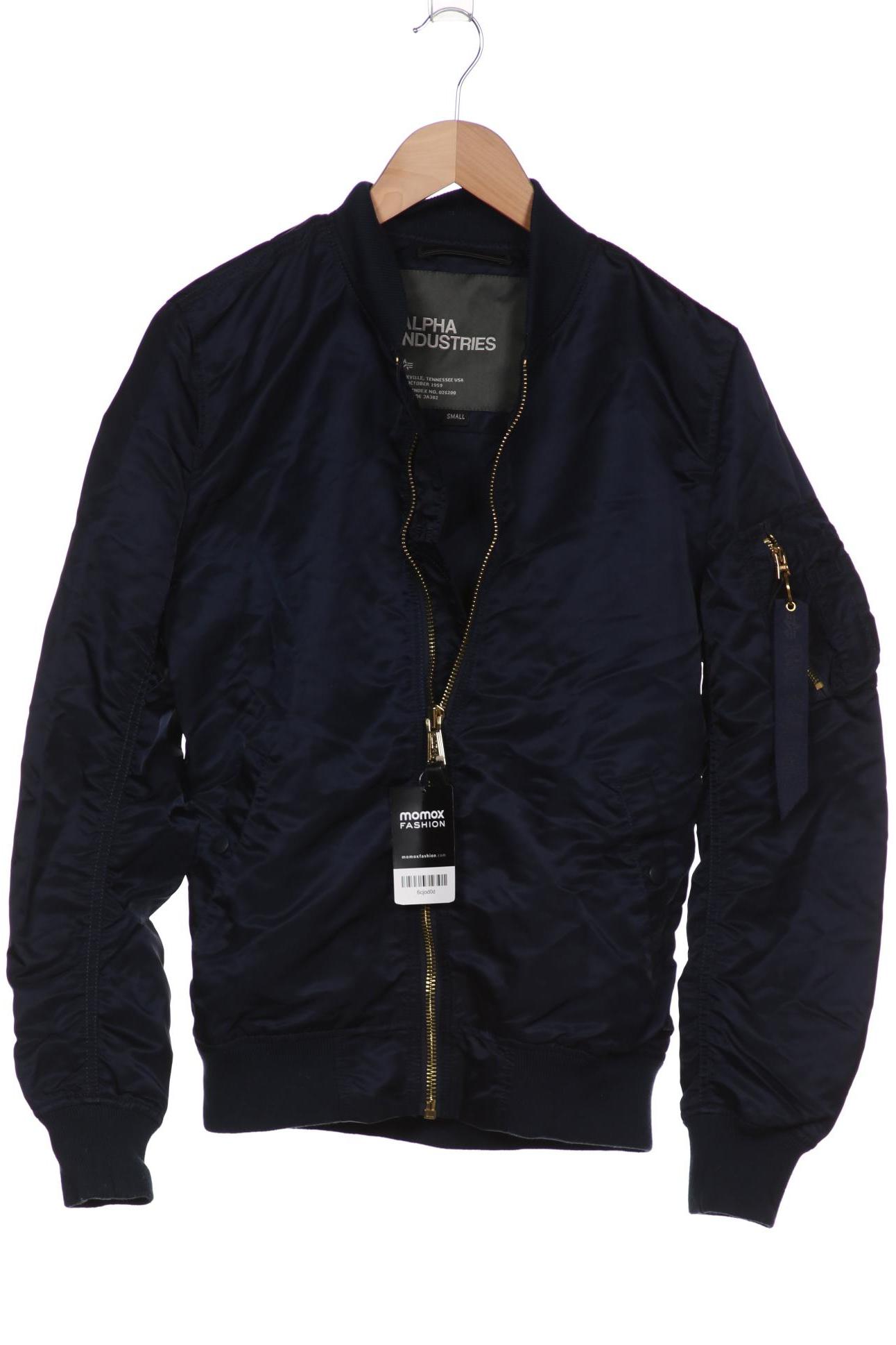 

Alpha industries Herren Jacke, marineblau, Gr. 46