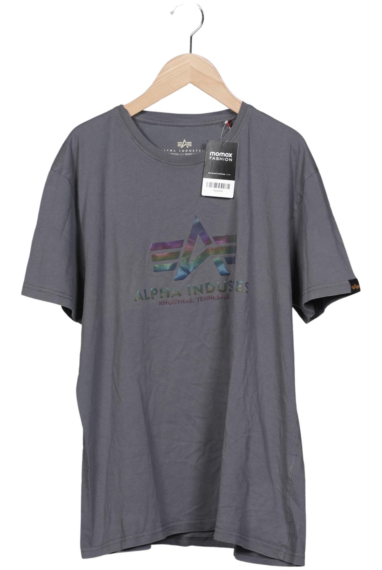 

Alpha industries Herren T-Shirt, grau, Gr. 54