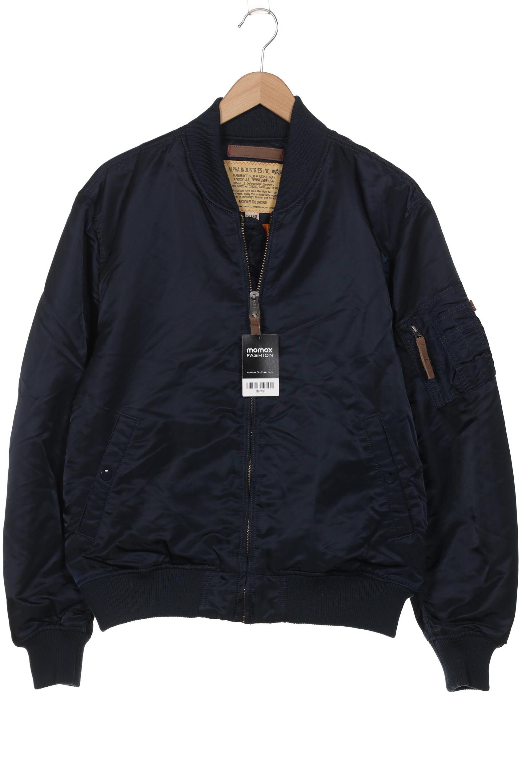 

Alpha industries Herren Jacke, marineblau, Gr. 54