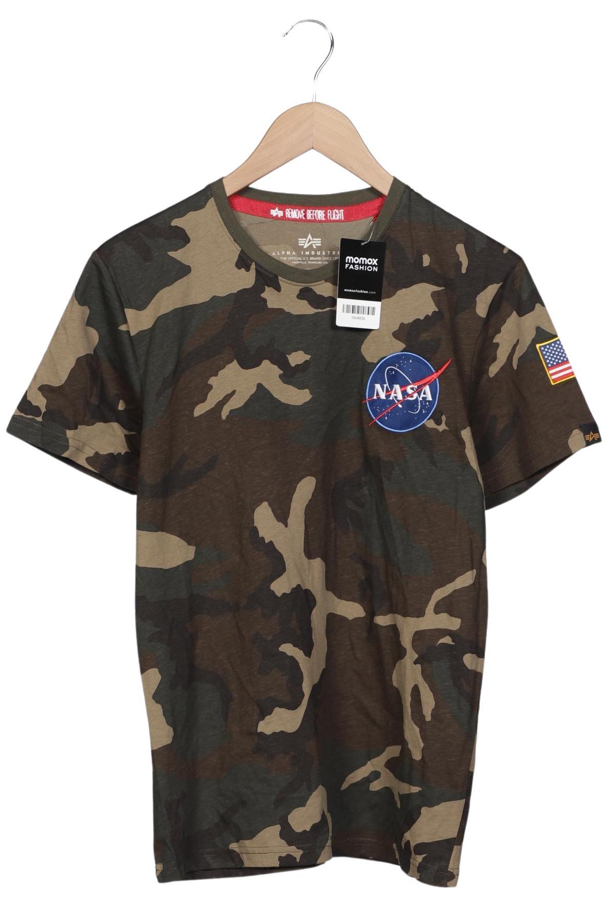 

Alpha industries Herren T-Shirt, braun, Gr. 48