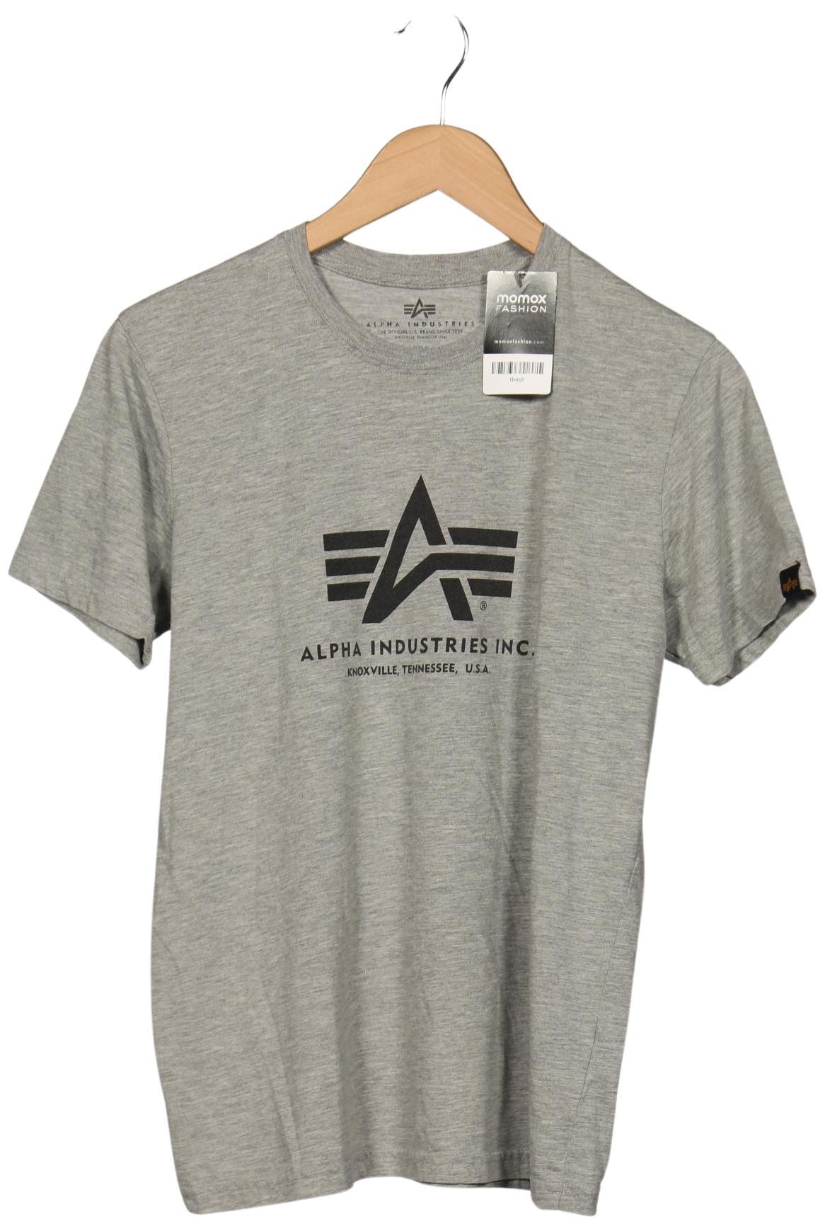 

Alpha industries Herren T-Shirt, grau, Gr. 48