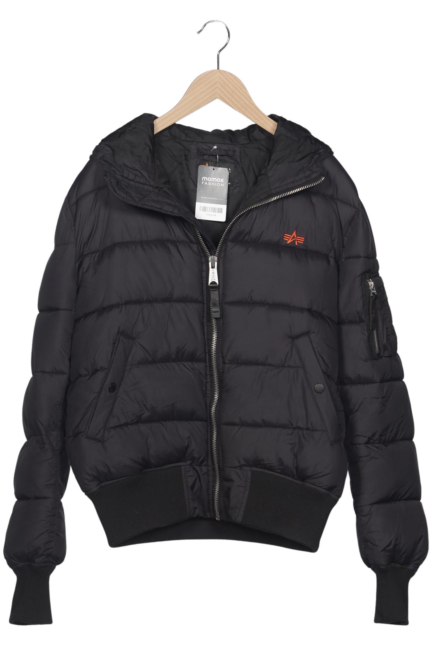 

Alpha industries Herren Jacke, schwarz, Gr. 48