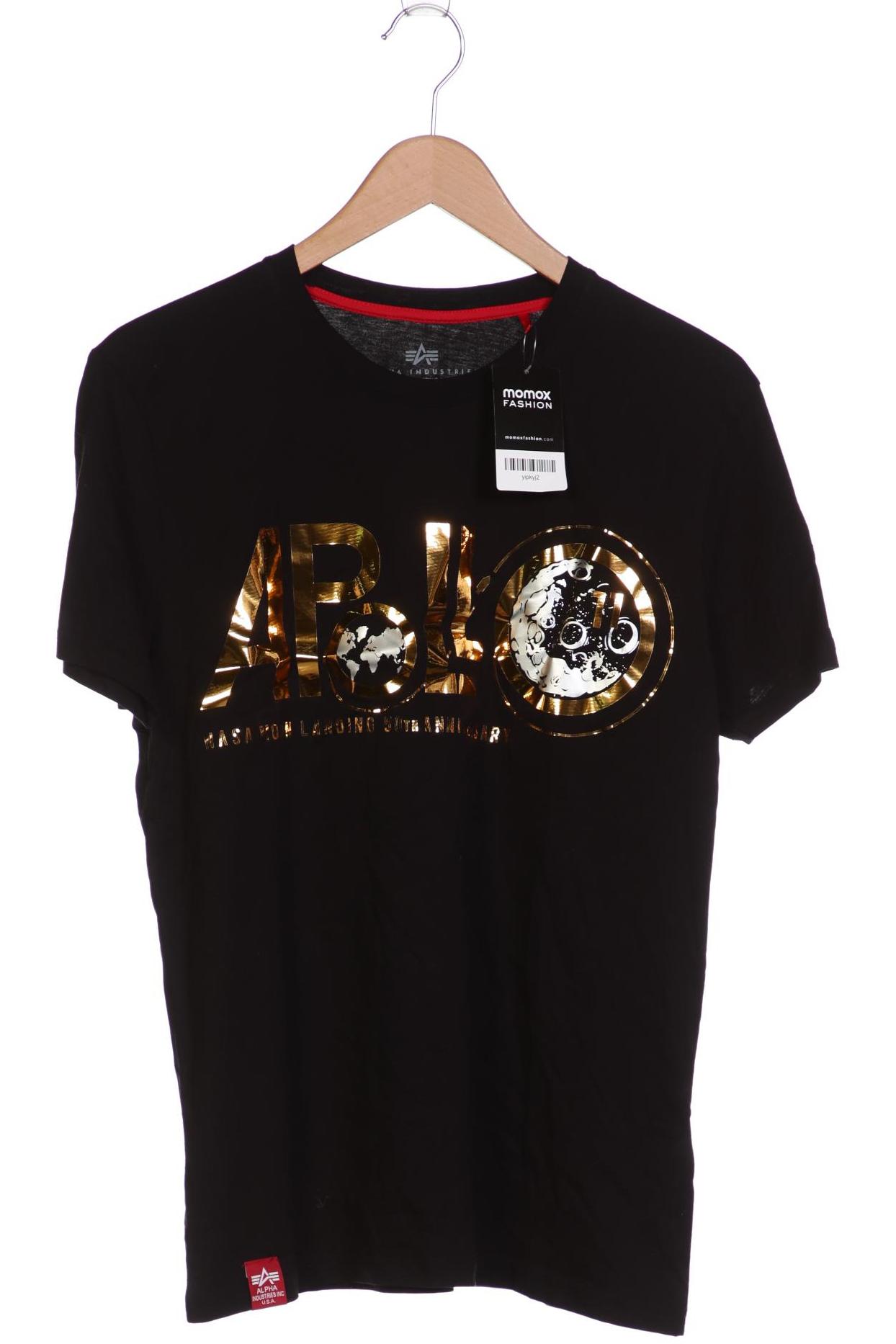 

Alpha industries Herren T-Shirt, schwarz, Gr. 48