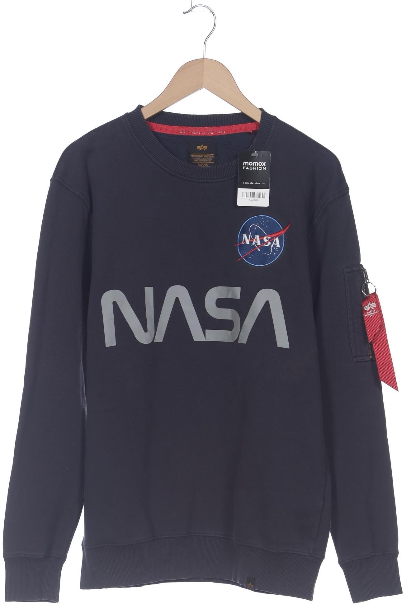 

Alpha industries Herren Sweatshirt, marineblau, Gr. 54