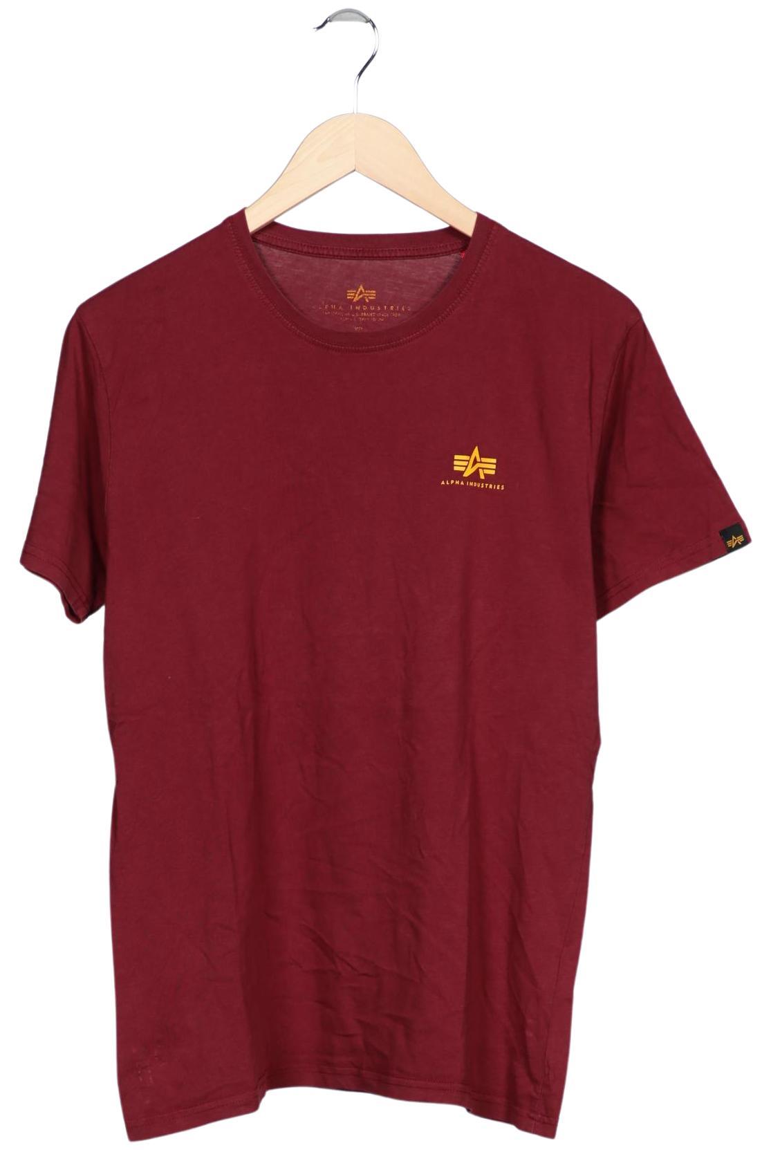 

Alpha industries Herren T-Shirt, rot, Gr. 48