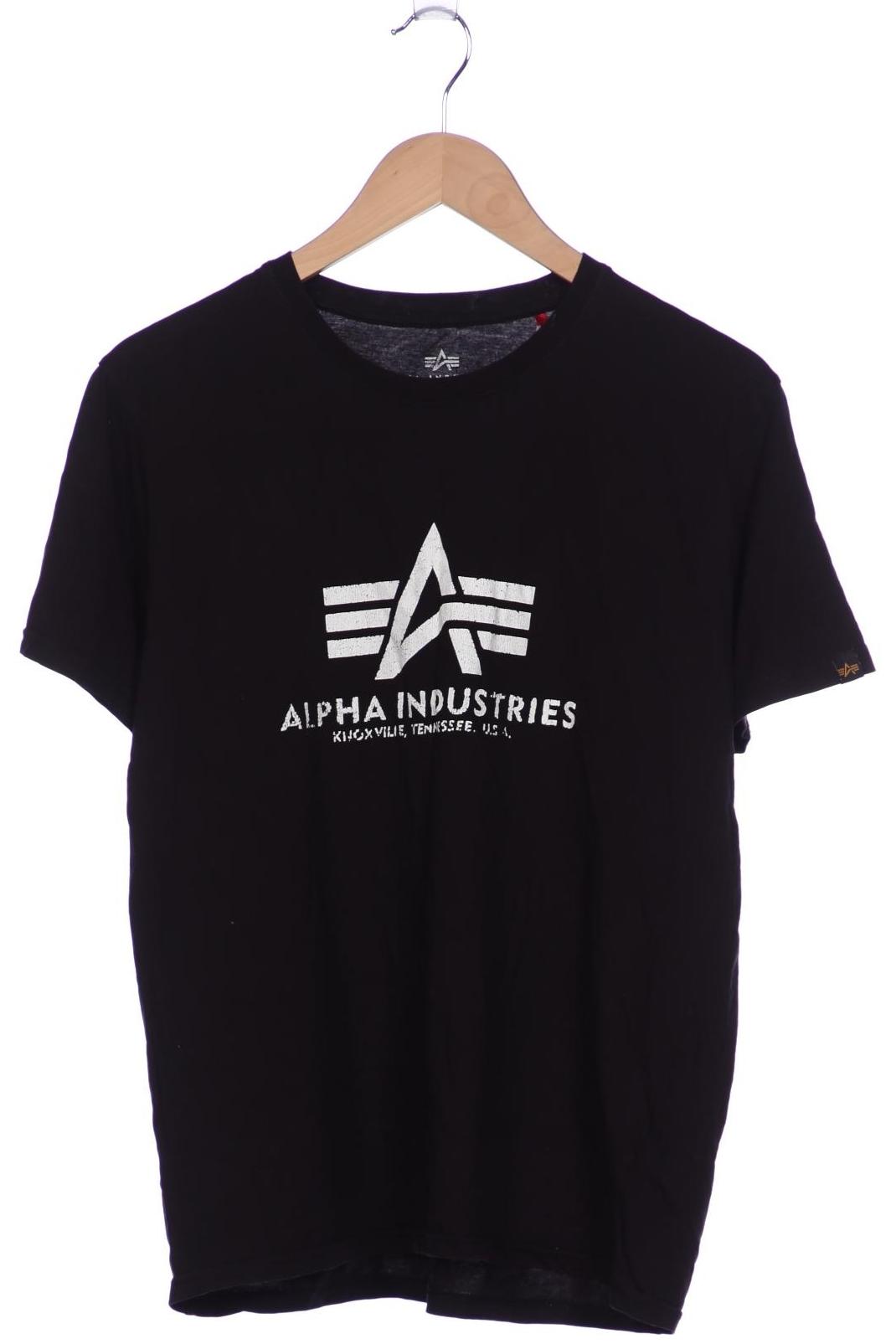

Alpha industries Herren T-Shirt, schwarz, Gr. 52