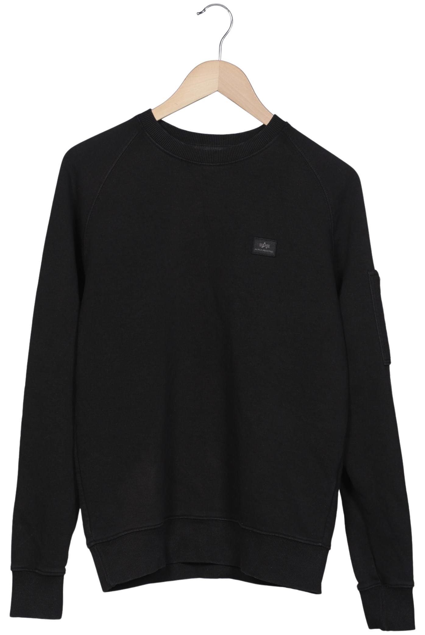 

Alpha industries Herren Sweatshirt, schwarz, Gr. 46