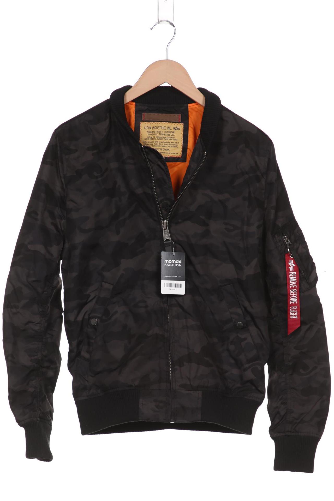 

Alpha industries Herren Jacke, schwarz, Gr. 48