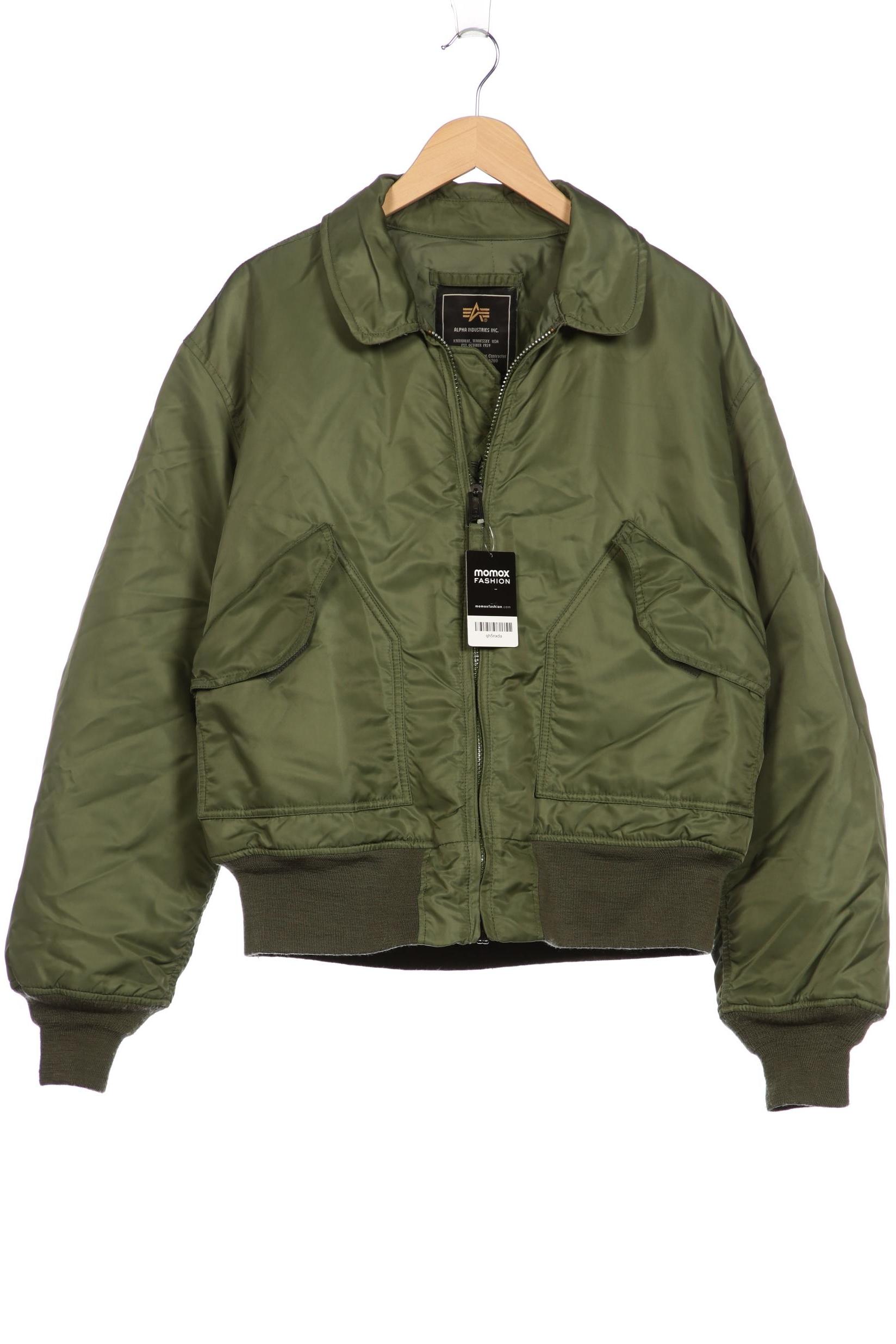 

Alpha industries Herren Jacke, grün, Gr. 54
