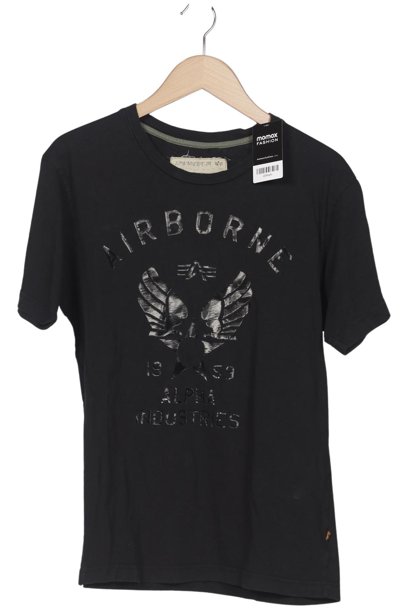 

Alpha industries Herren T-Shirt, schwarz, Gr. 52