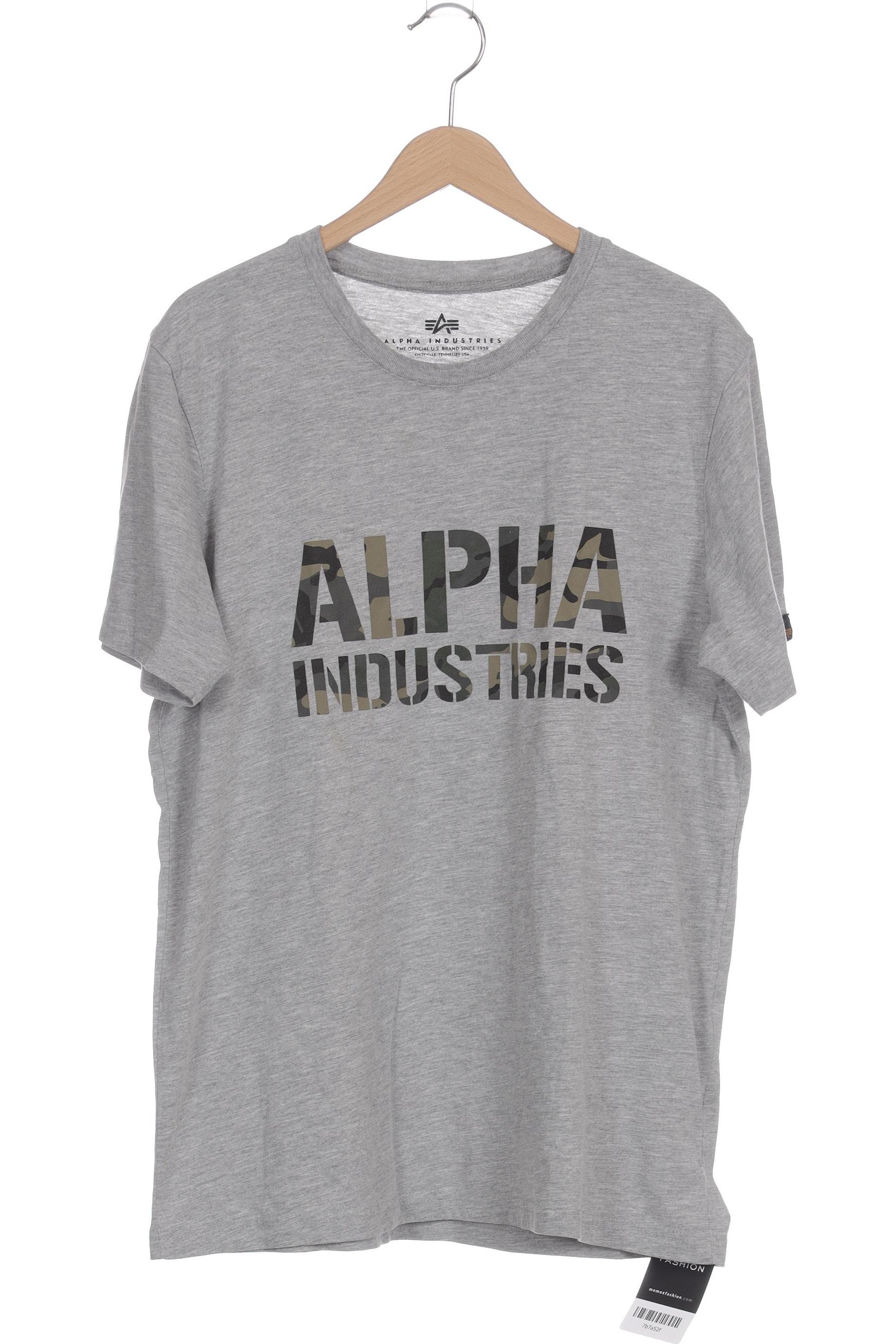

Alpha industries Herren T-Shirt, grau, Gr.