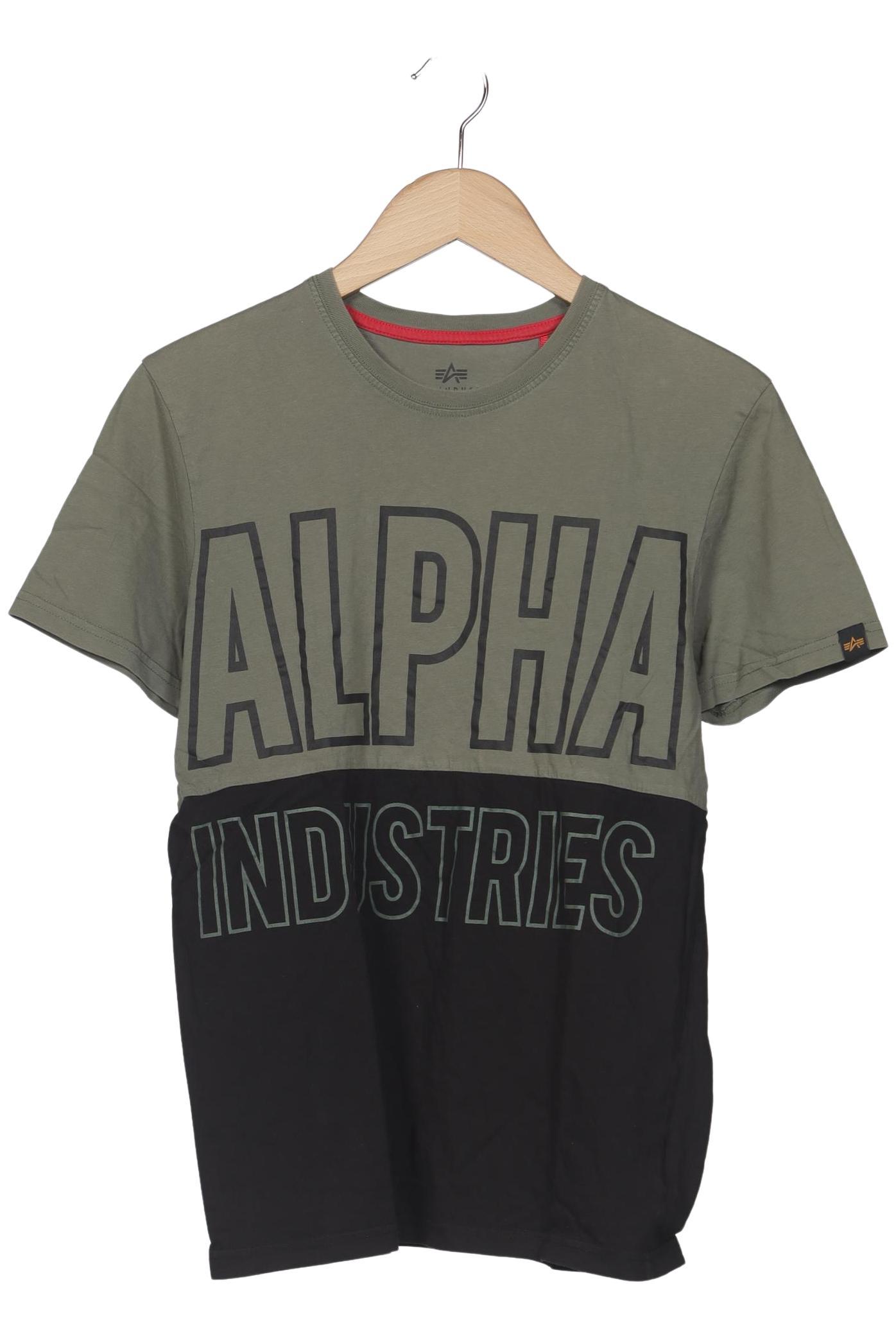 

Alpha industries Herren T-Shirt, grün, Gr. 48