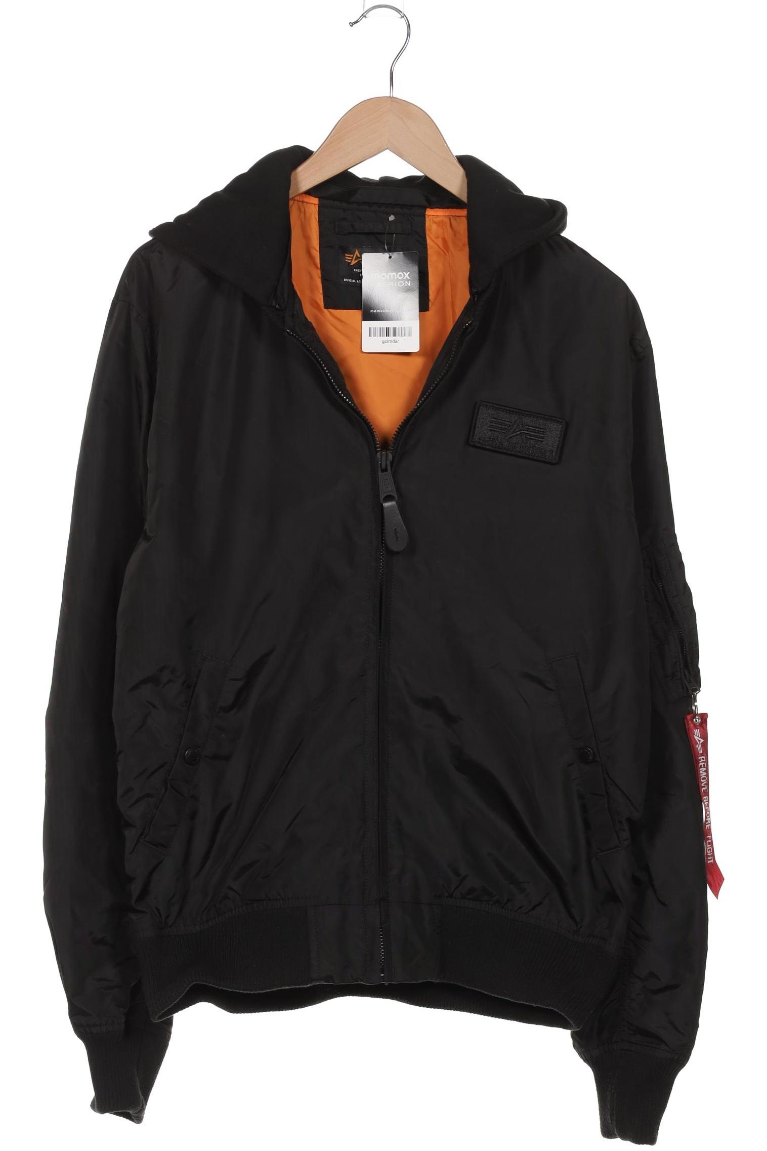 

Alpha industries Herren Jacke, schwarz, Gr. 54