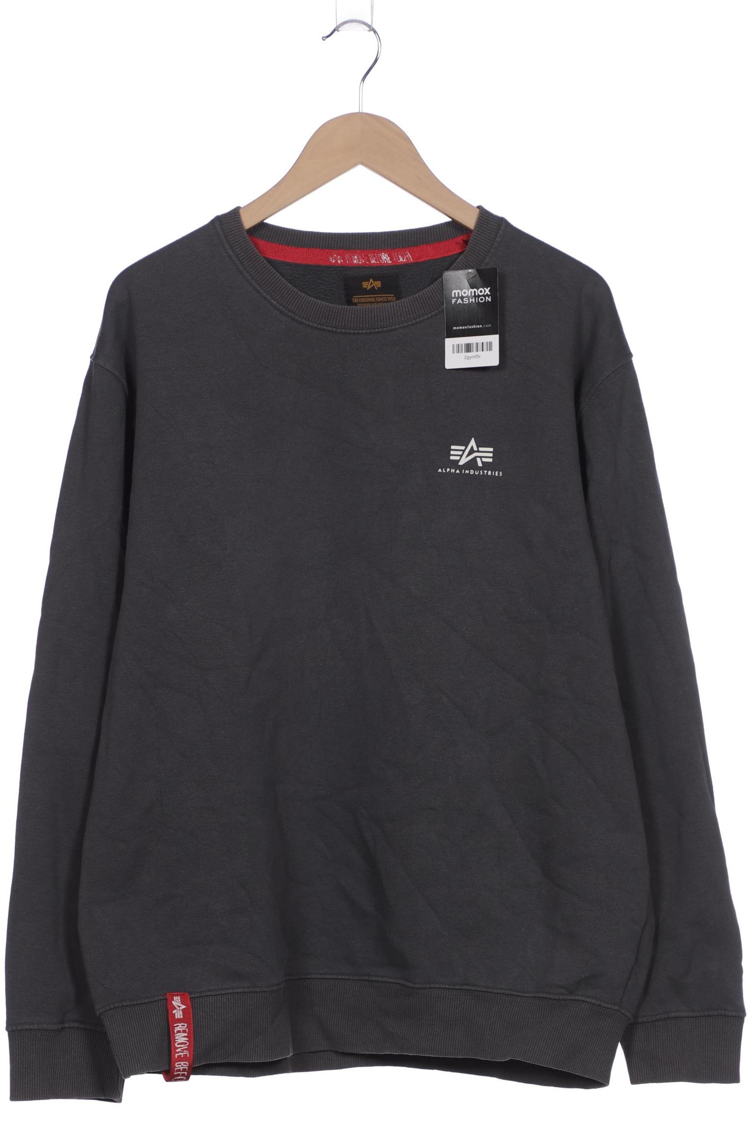 

Alpha industries Herren Sweatshirt, grau, Gr. 56