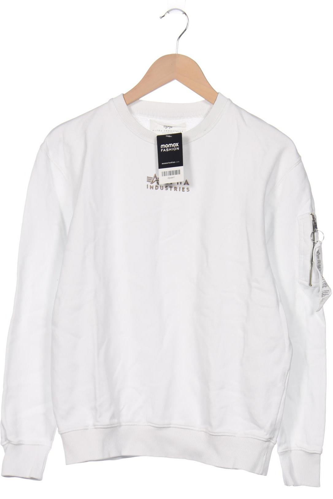 

Alpha industries Herren Sweatshirt, weiß