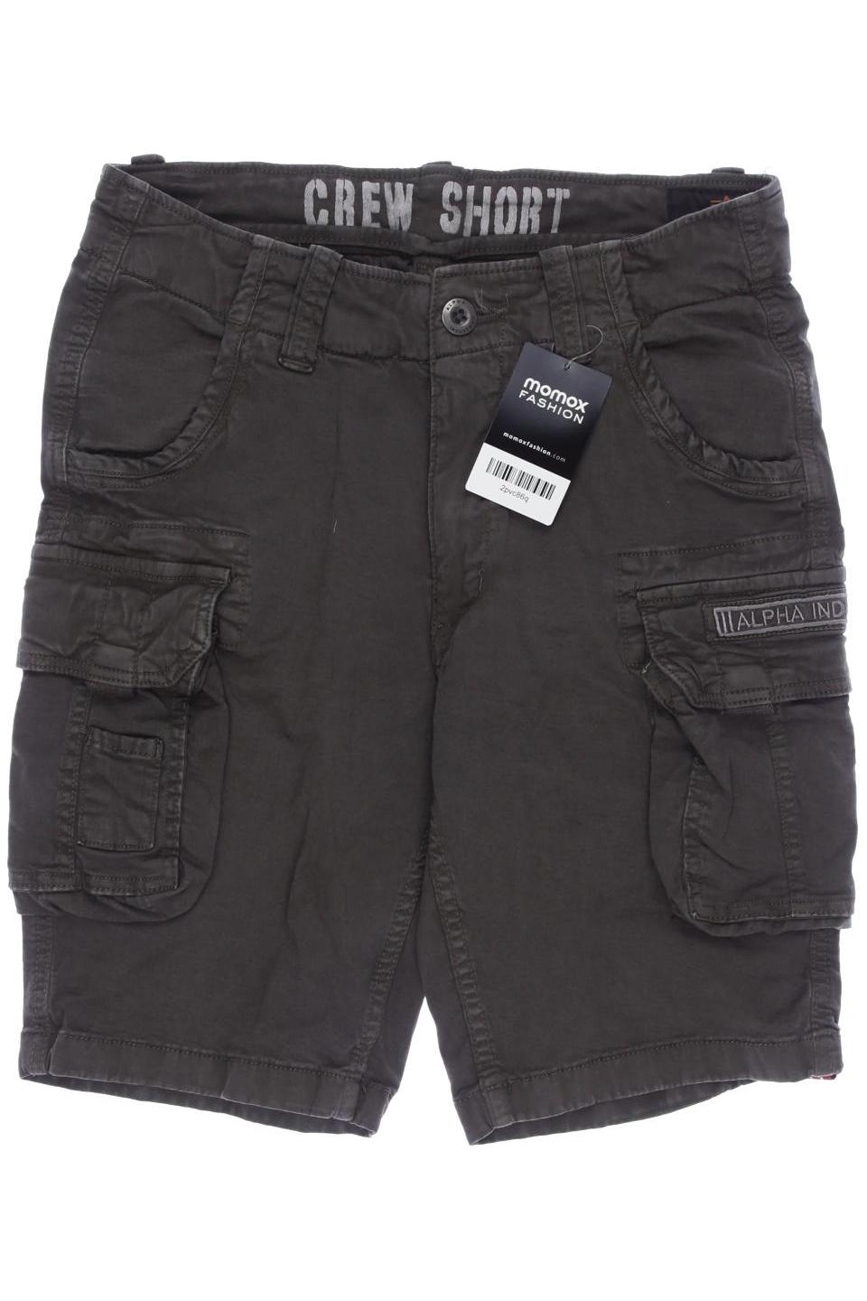 

Alpha industries Herren Shorts, grau, Gr. 29