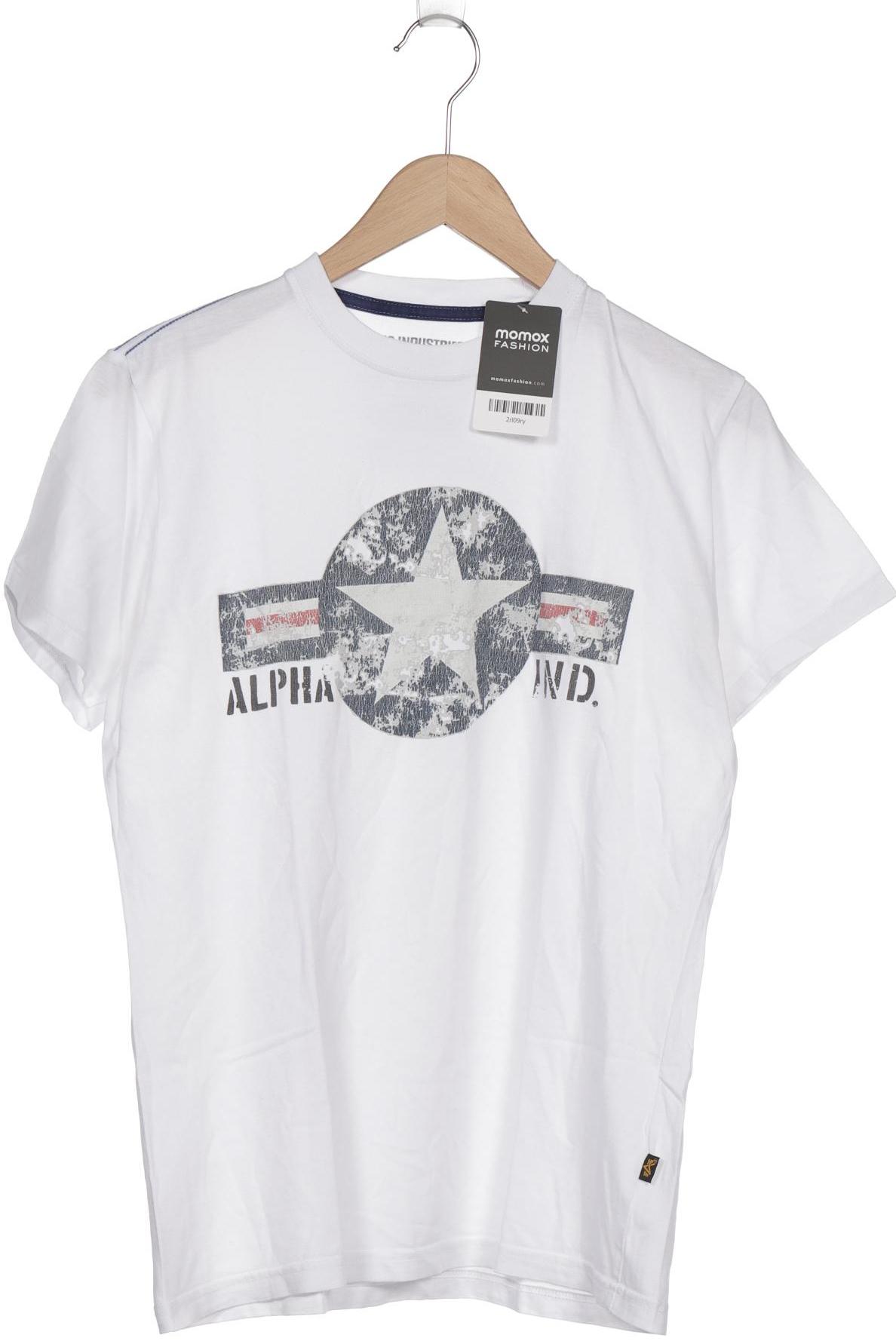 

Alpha industries Herren T-Shirt, weiß