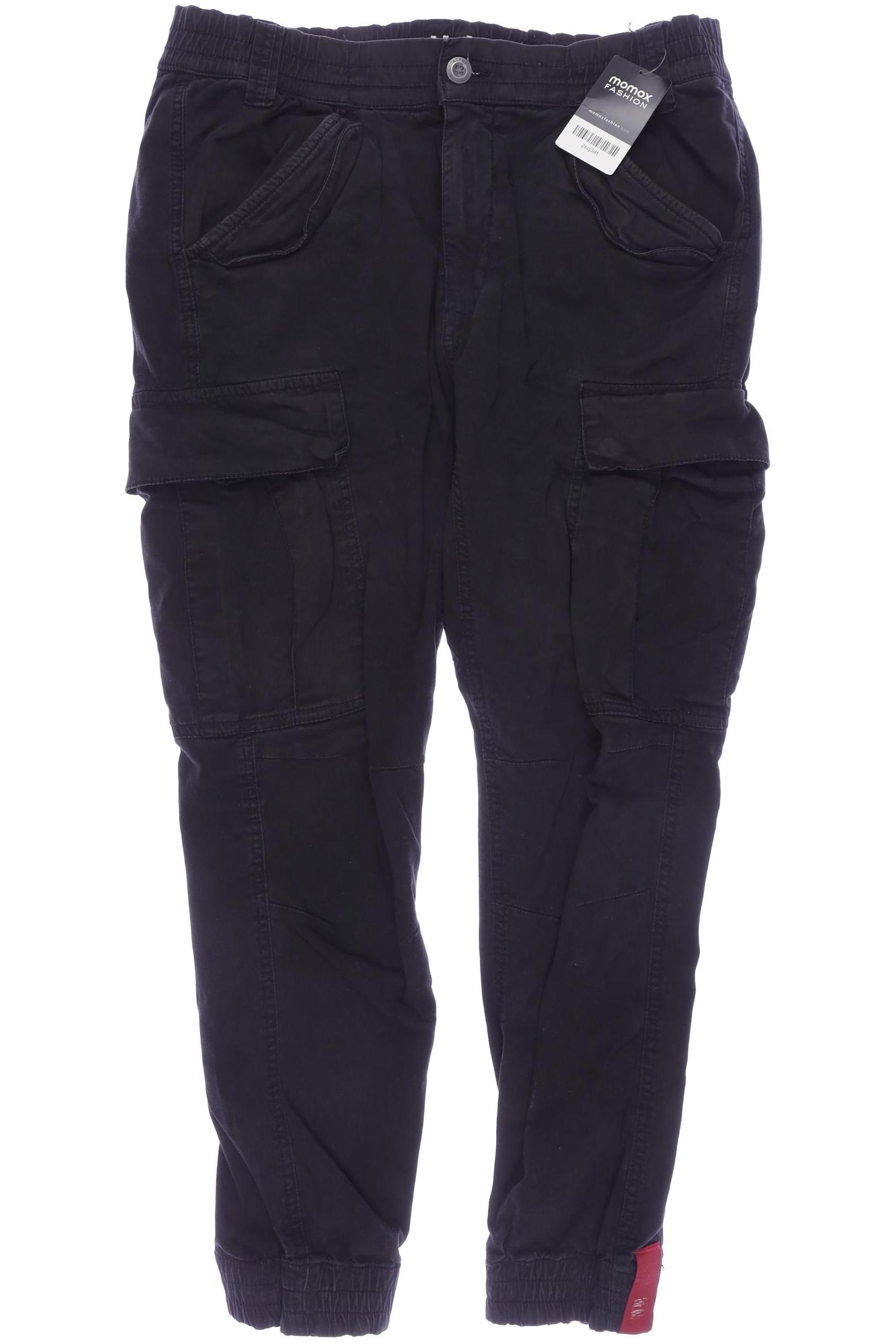 

Alpha industries Herren Stoffhose, schwarz, Gr. 33