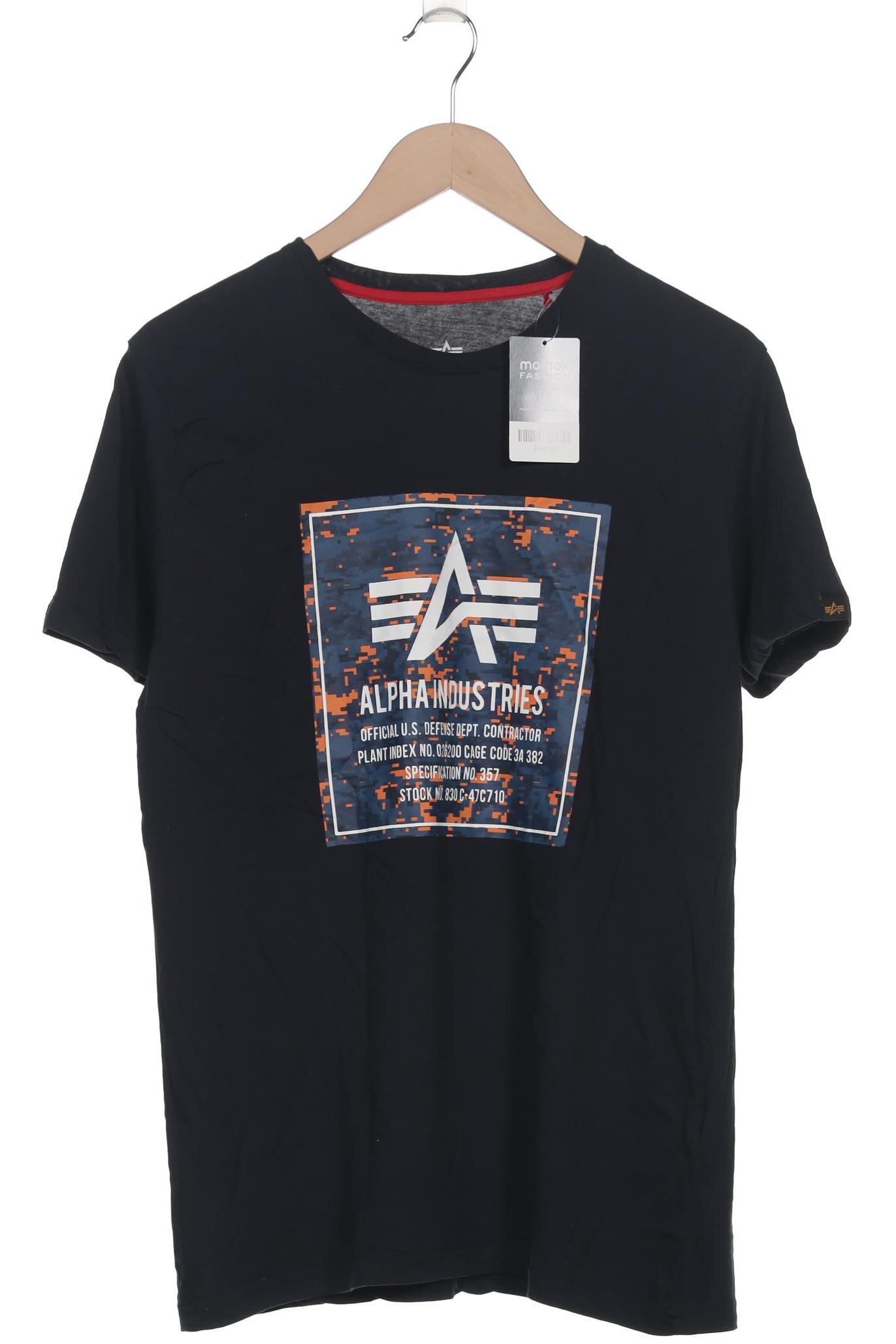 

Alpha industries Herren T-Shirt, marineblau, Gr. 52