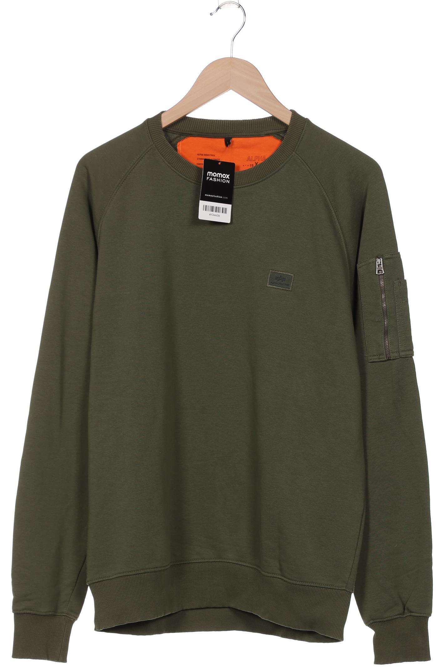 

Alpha industries Herren Sweatshirt, grün, Gr. 52