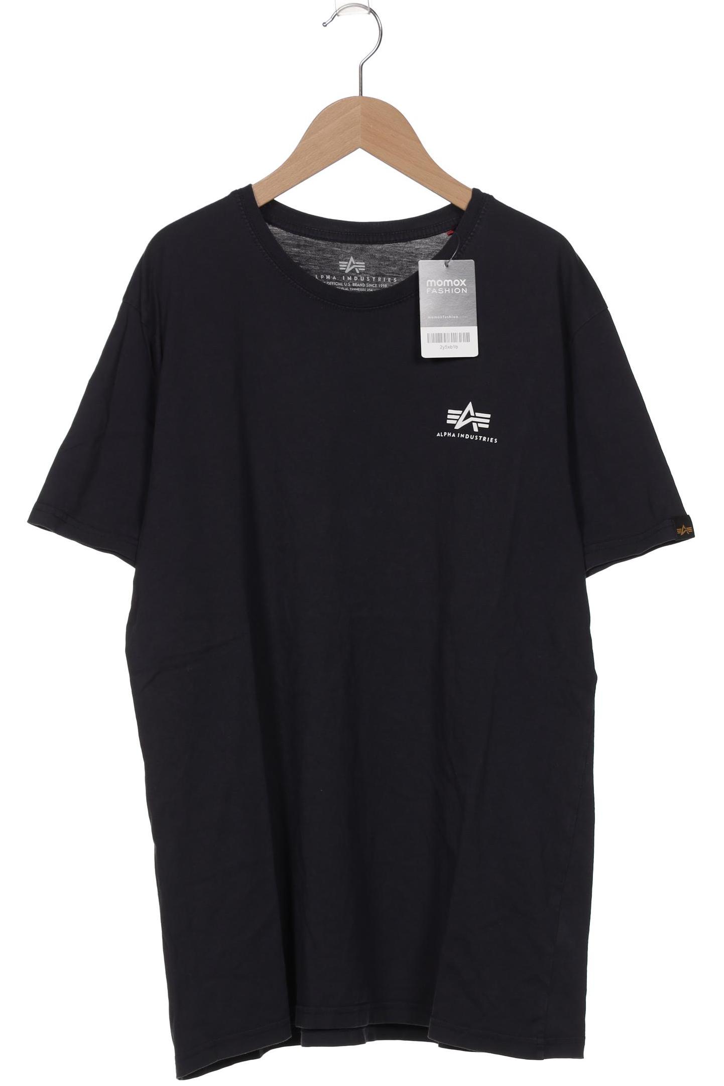 

Alpha industries Herren T-Shirt, marineblau, Gr. 54