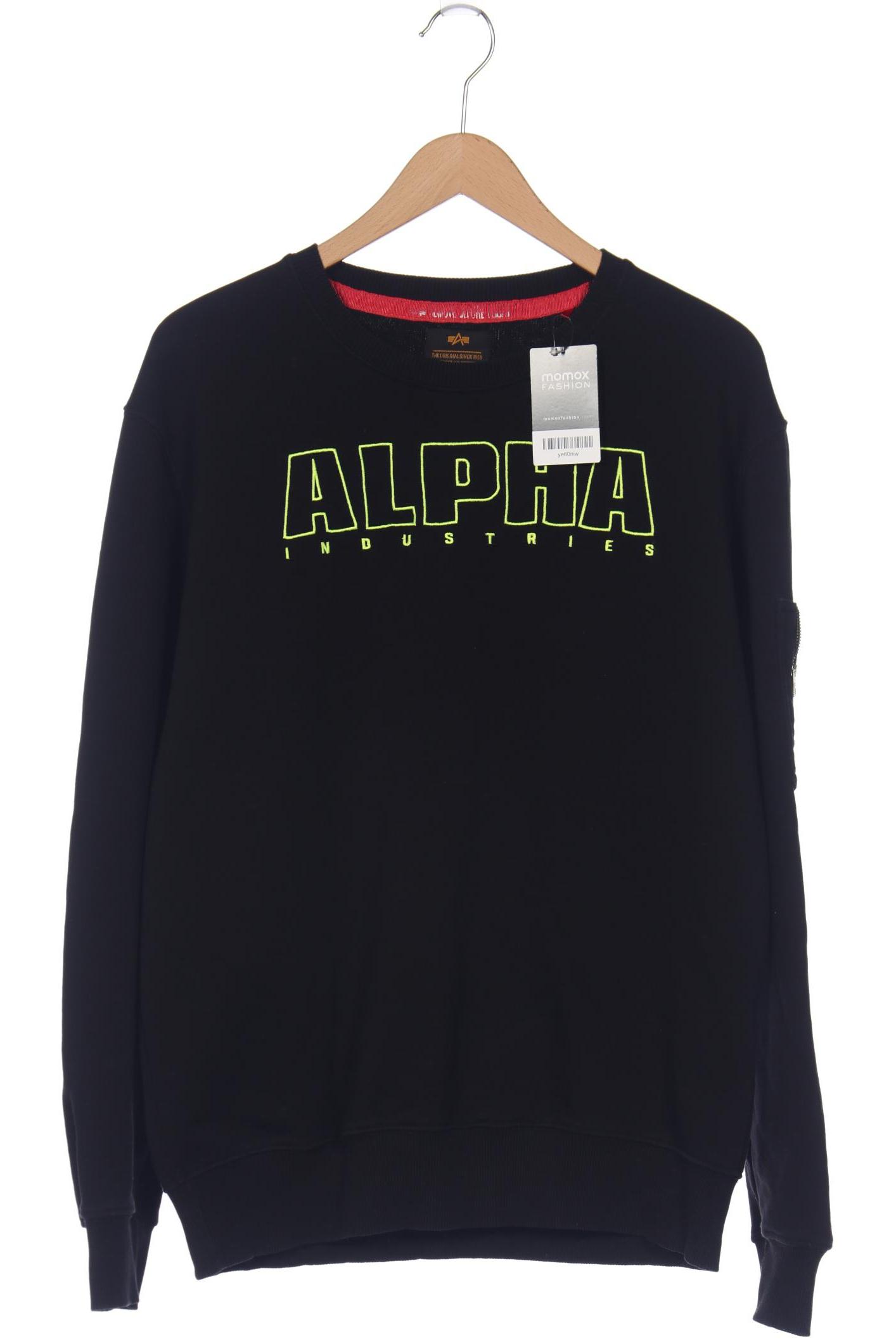 

Alpha industries Herren Sweatshirt, schwarz, Gr. 52