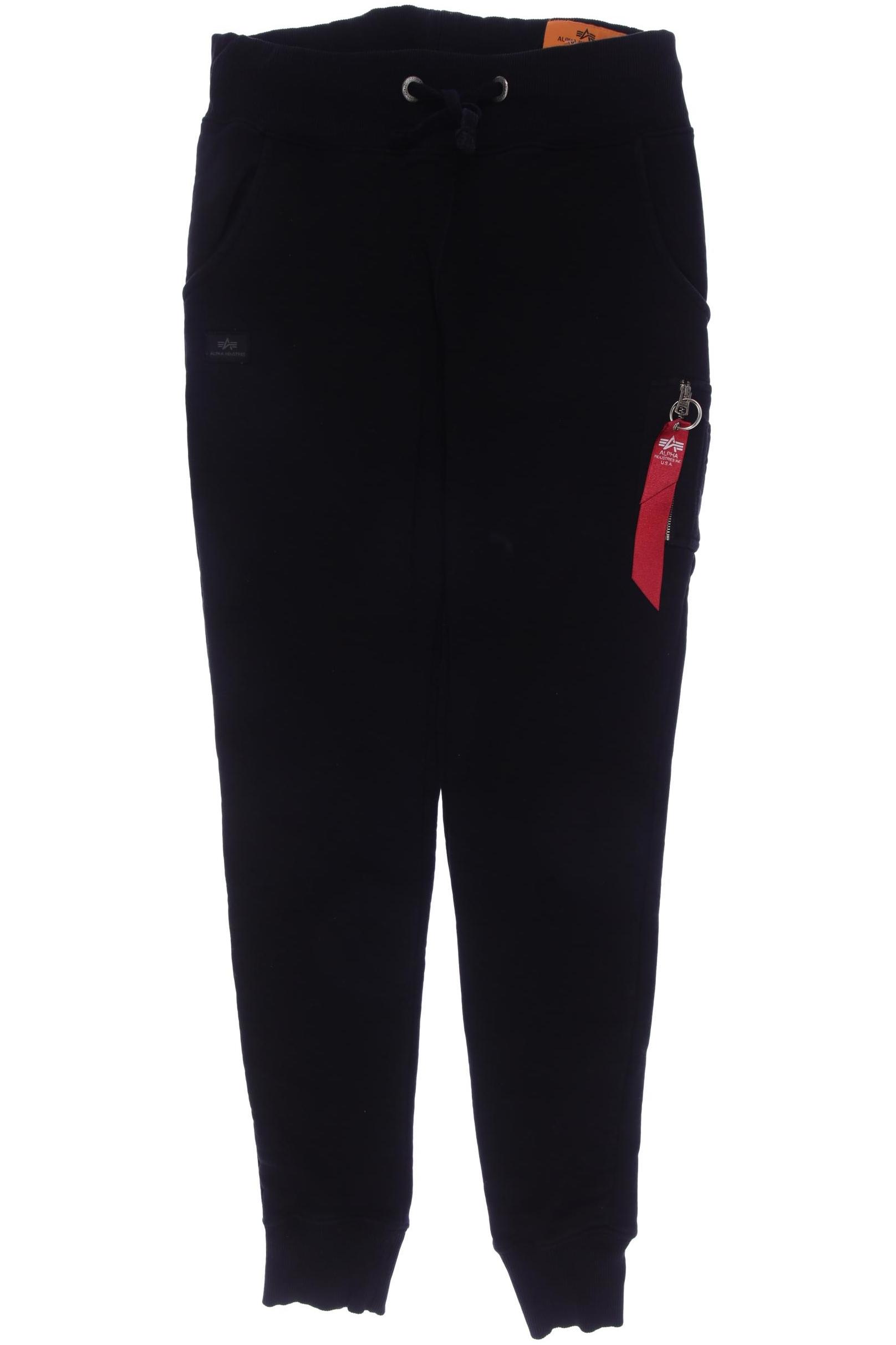 

Alpha industries Herren Stoffhose, schwarz, Gr. 0