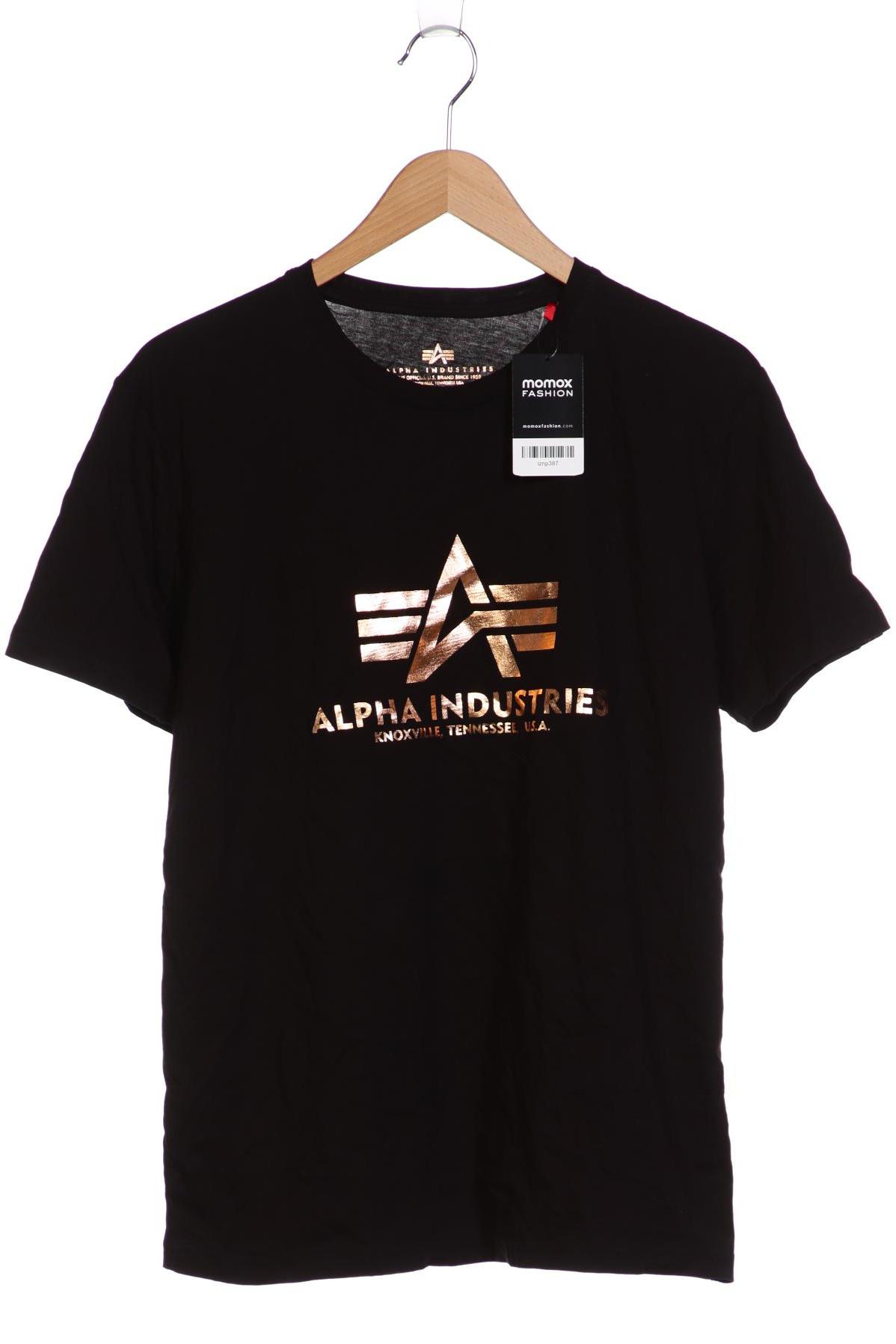 

Alpha industries Herren T-Shirt, schwarz, Gr. 52