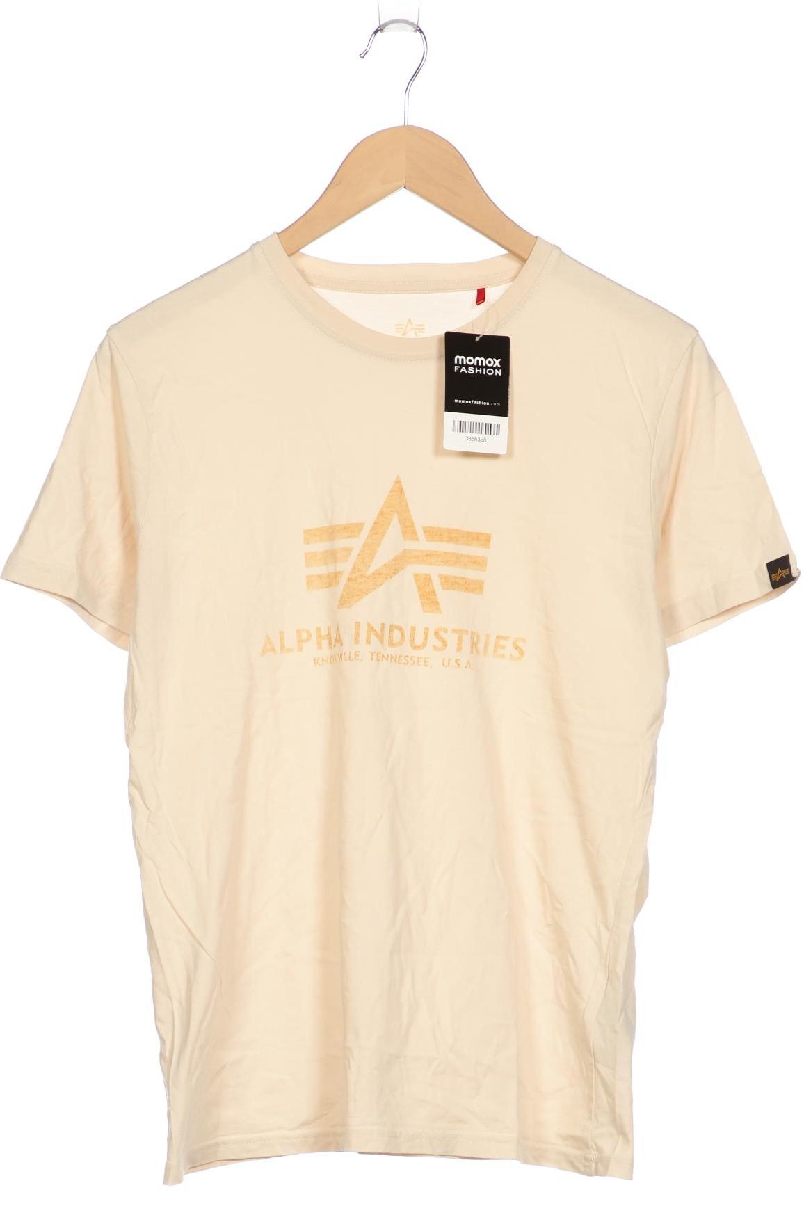 

Alpha industries Herren T-Shirt, beige, Gr. 48