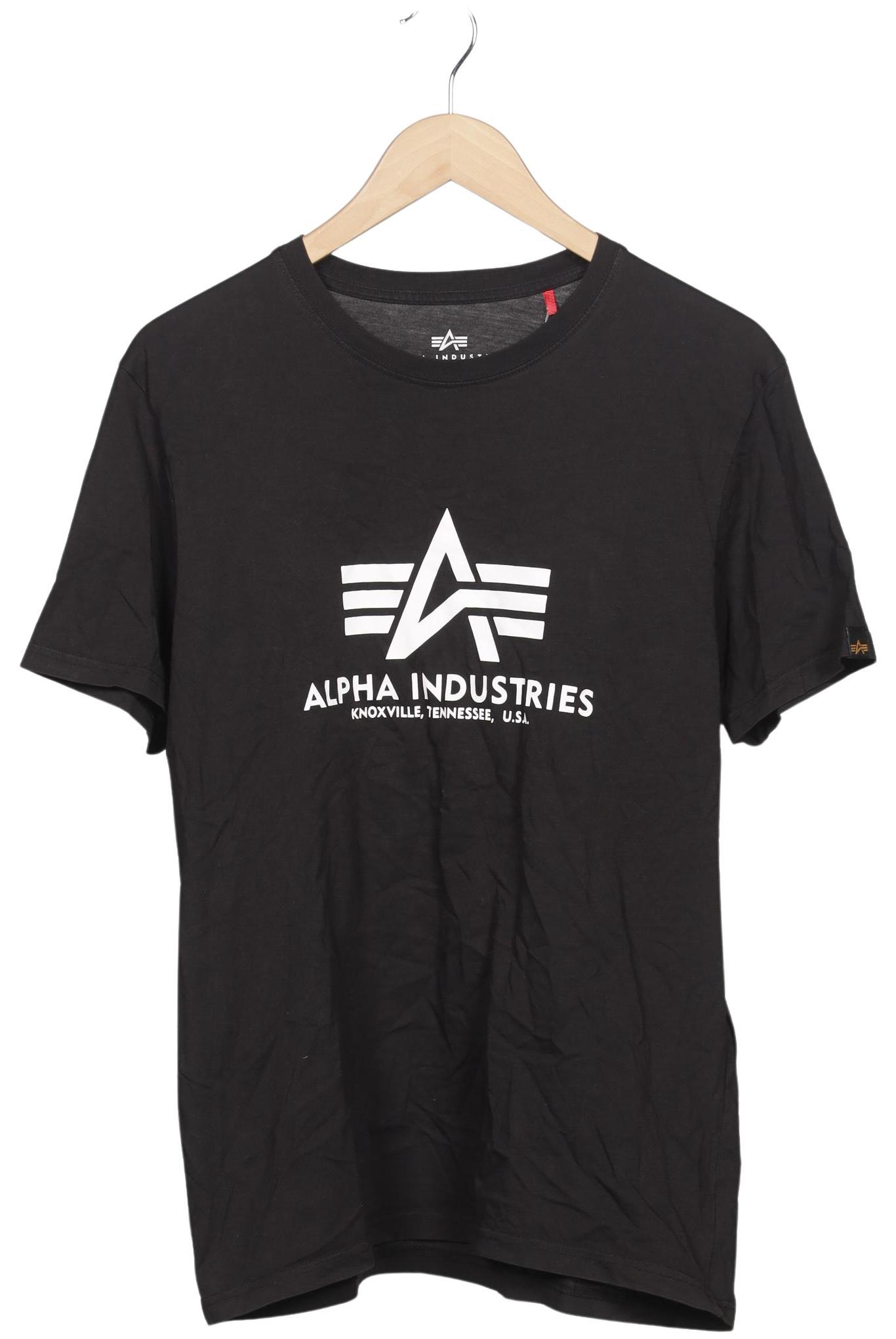 

Alpha industries Herren T-Shirt, schwarz, Gr. 52